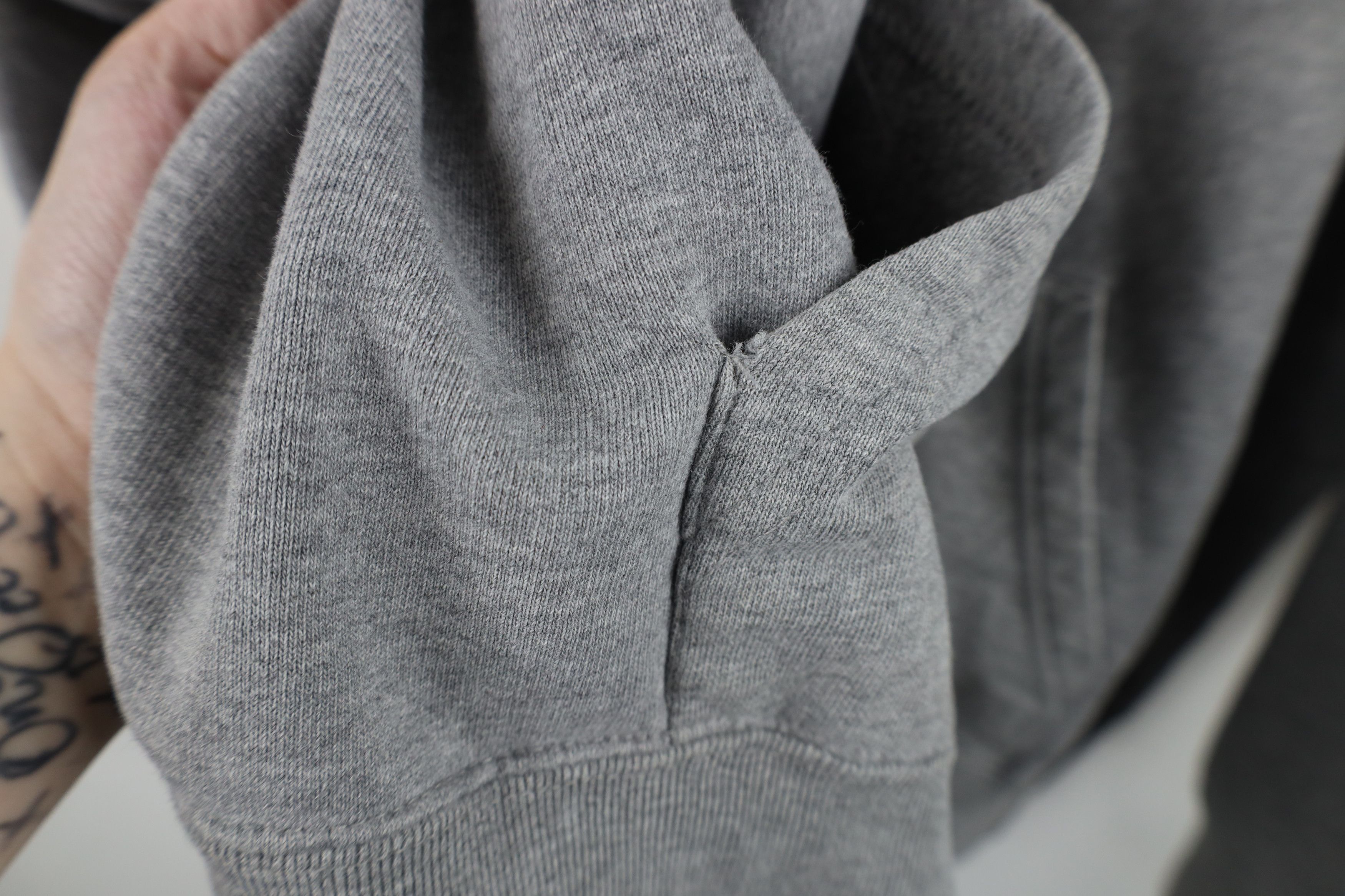 Gap Vintage Y2K 2004 Gap Fit Hoodie Sweatshirt Heather Gray Size US L / EU 52-54 / 3 - 9 Thumbnail