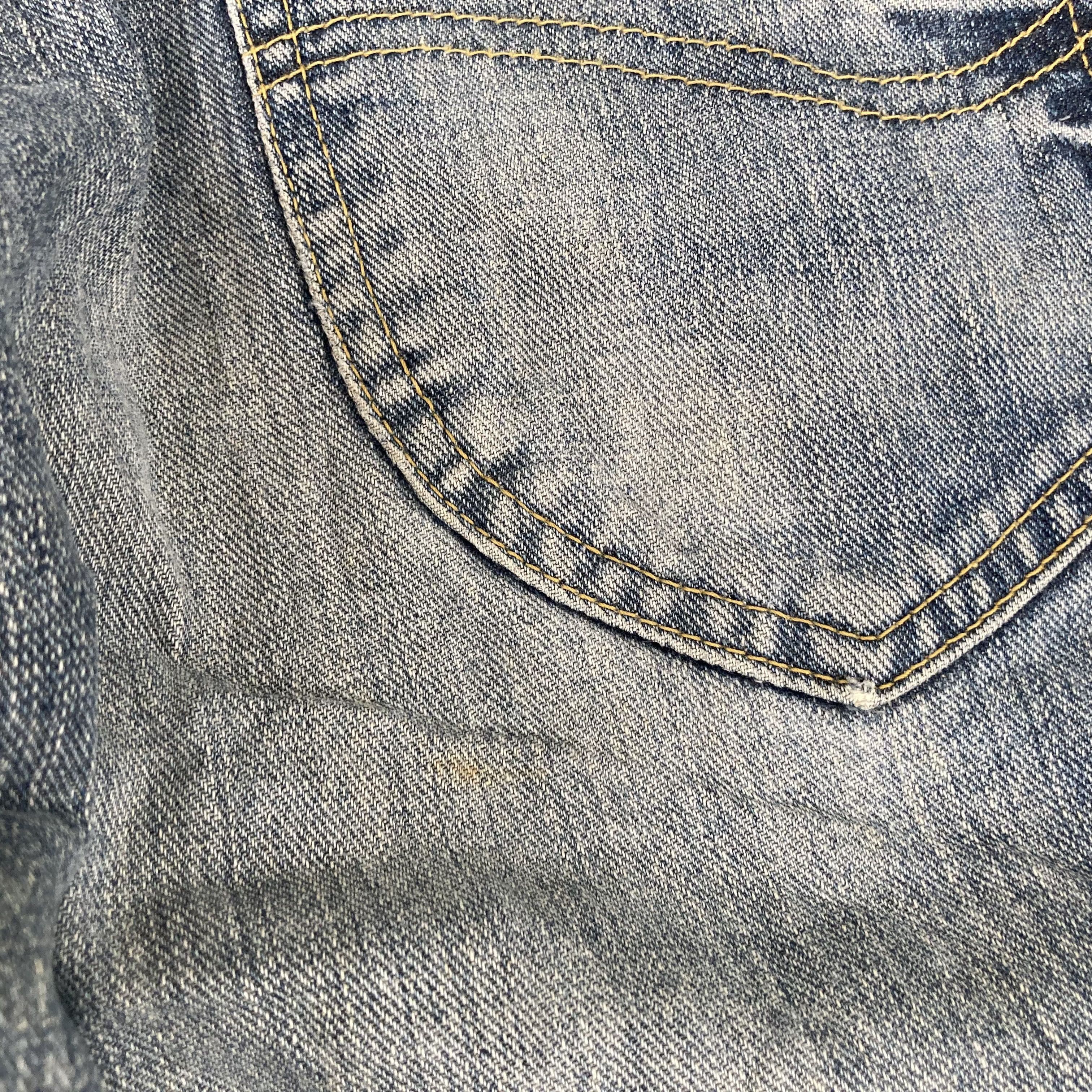 Designer × Lee × Vintage Vtg Lee Denim Sz 32 Bootcut Faded Jeans Size US 32 / EU 48 - 7 Thumbnail