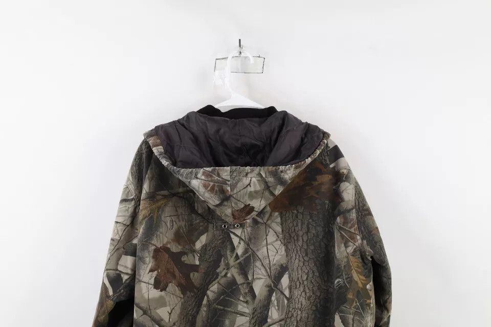 Vintage Vintage 90s Streetwear Camouflage Hooded Jacket AS IS Size US M / EU 48-50 / 2 - 19 Thumbnail