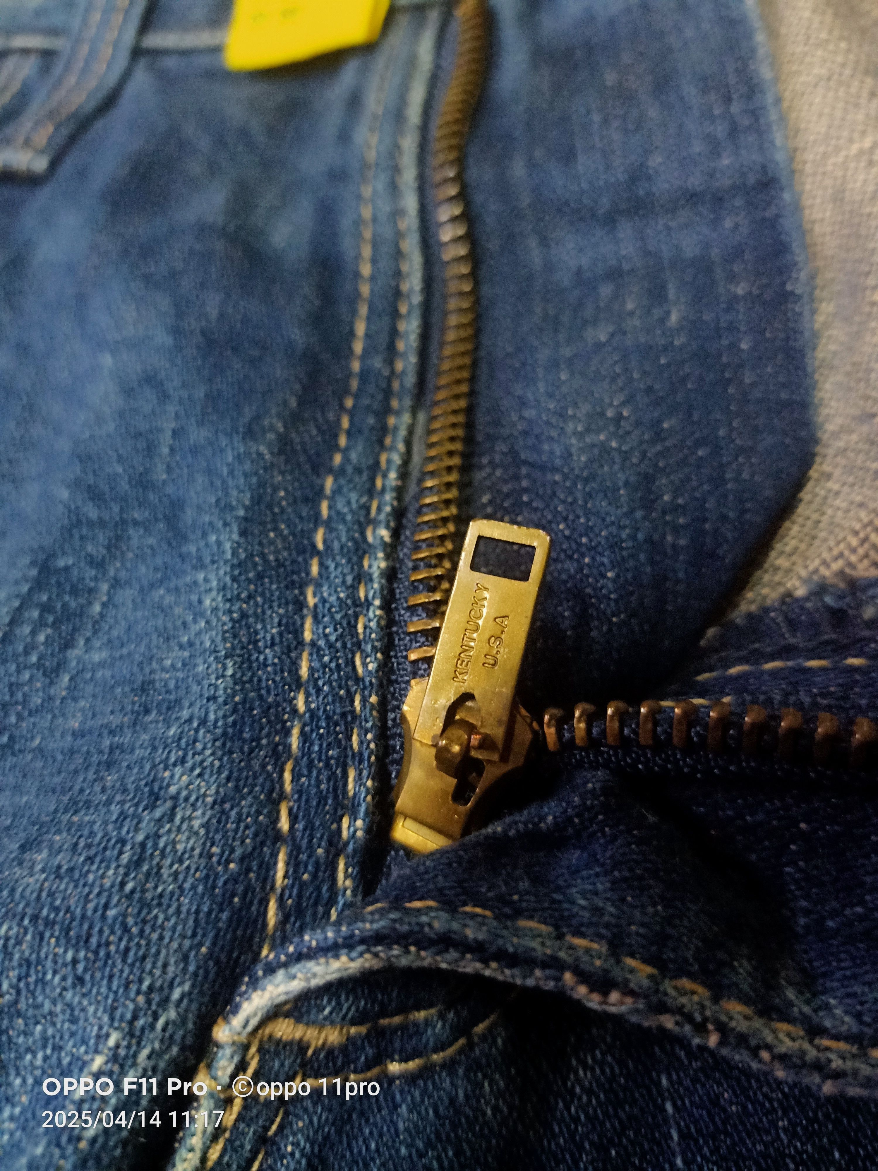 If Six Was Nine × Le Grande Bleu (L.G.B.) × Wrangler Wrangler Vtg Euro Fit Flare Denim Non Selvedge Size US 30 / EU 46 - 13 Thumbnail