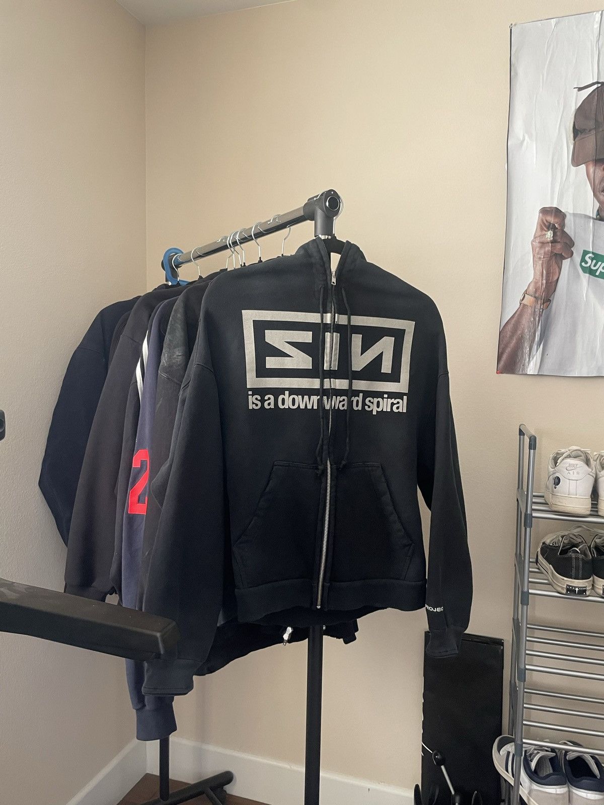 Project GR nine inch nails zygon Hoodie | Grailed