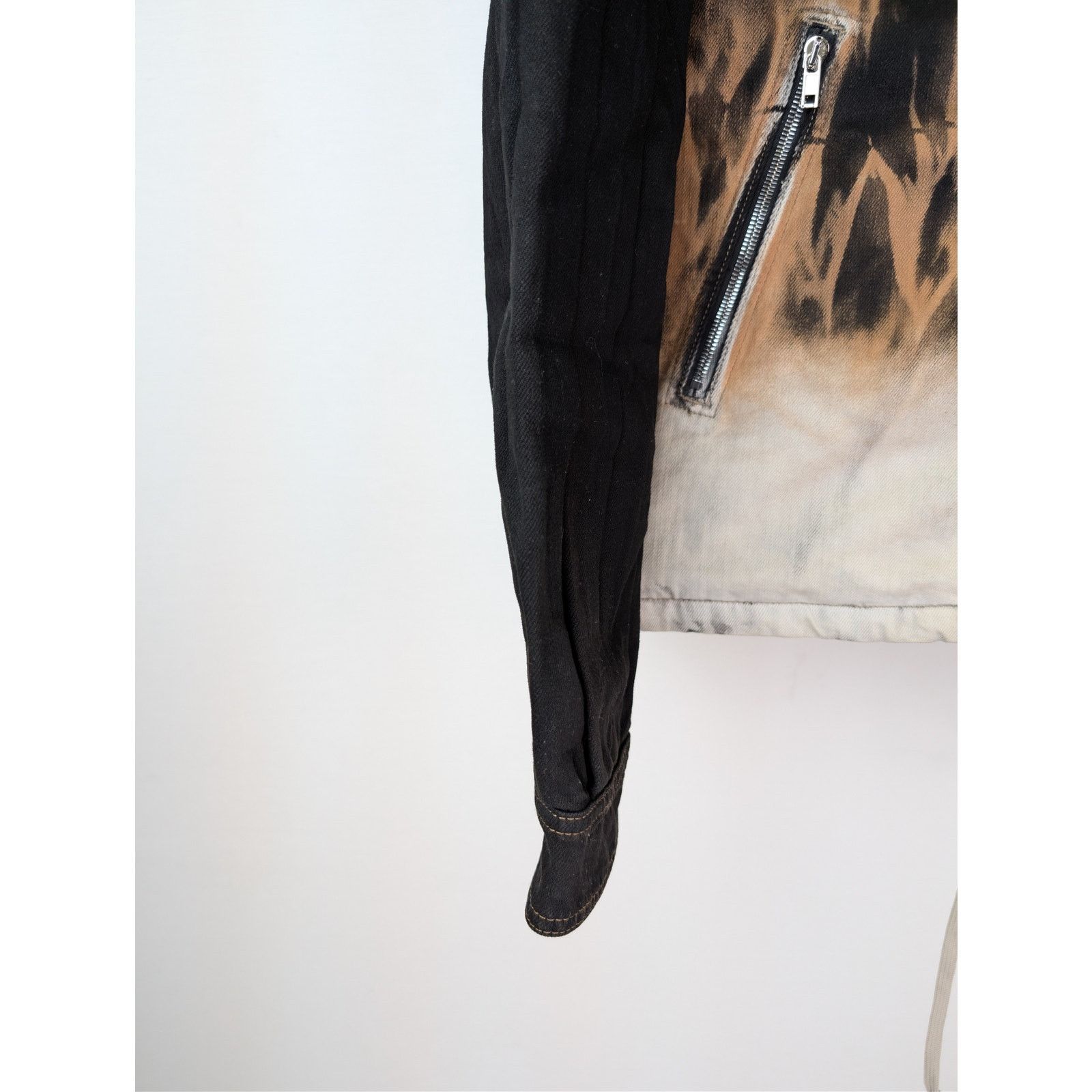 Rick Owens Drkshdw o1rshd1 Zip Front Jacket in Black/Terra Size US L / EU 52-54 / 3 - 5 Thumbnail