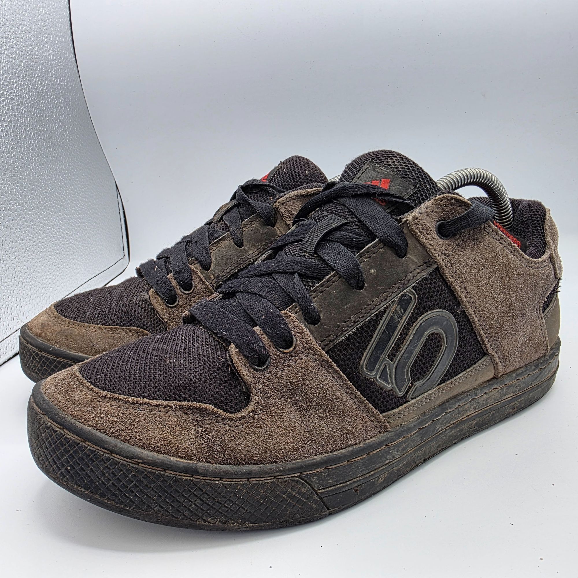 Adidas Five Ten Freerider Shoes Mens Size 10 Gray Black Mountain Bi Size US 10 / EU 43 - 4 Thumbnail