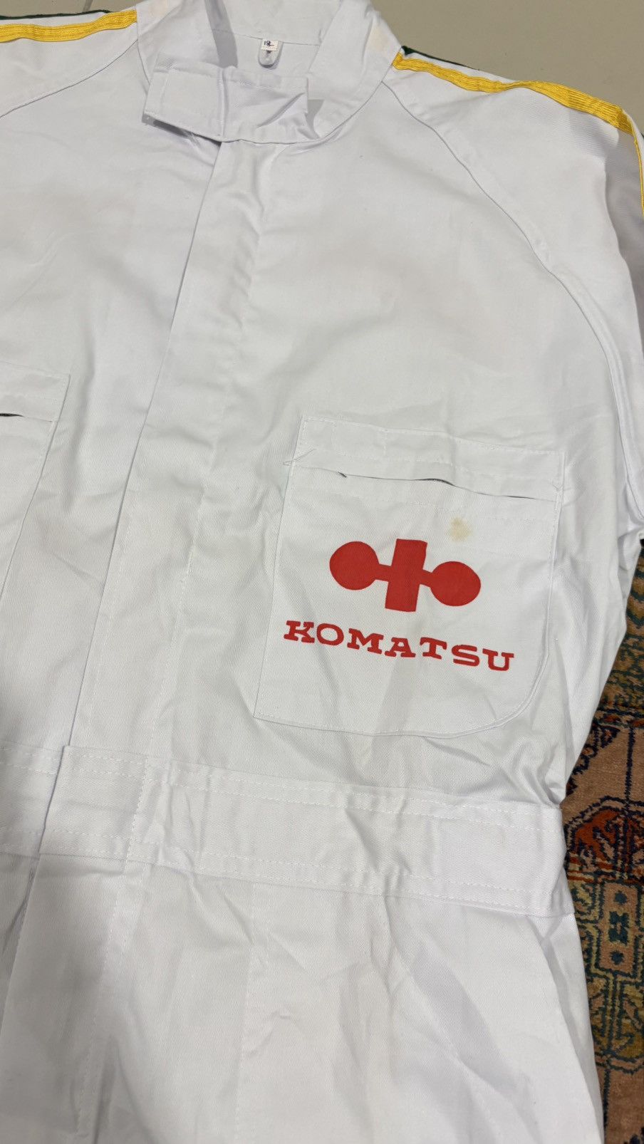 Vintage Vintage Komatsu coverall japan heavy caterpillar Size US 32 / EU 48 - 3 Thumbnail