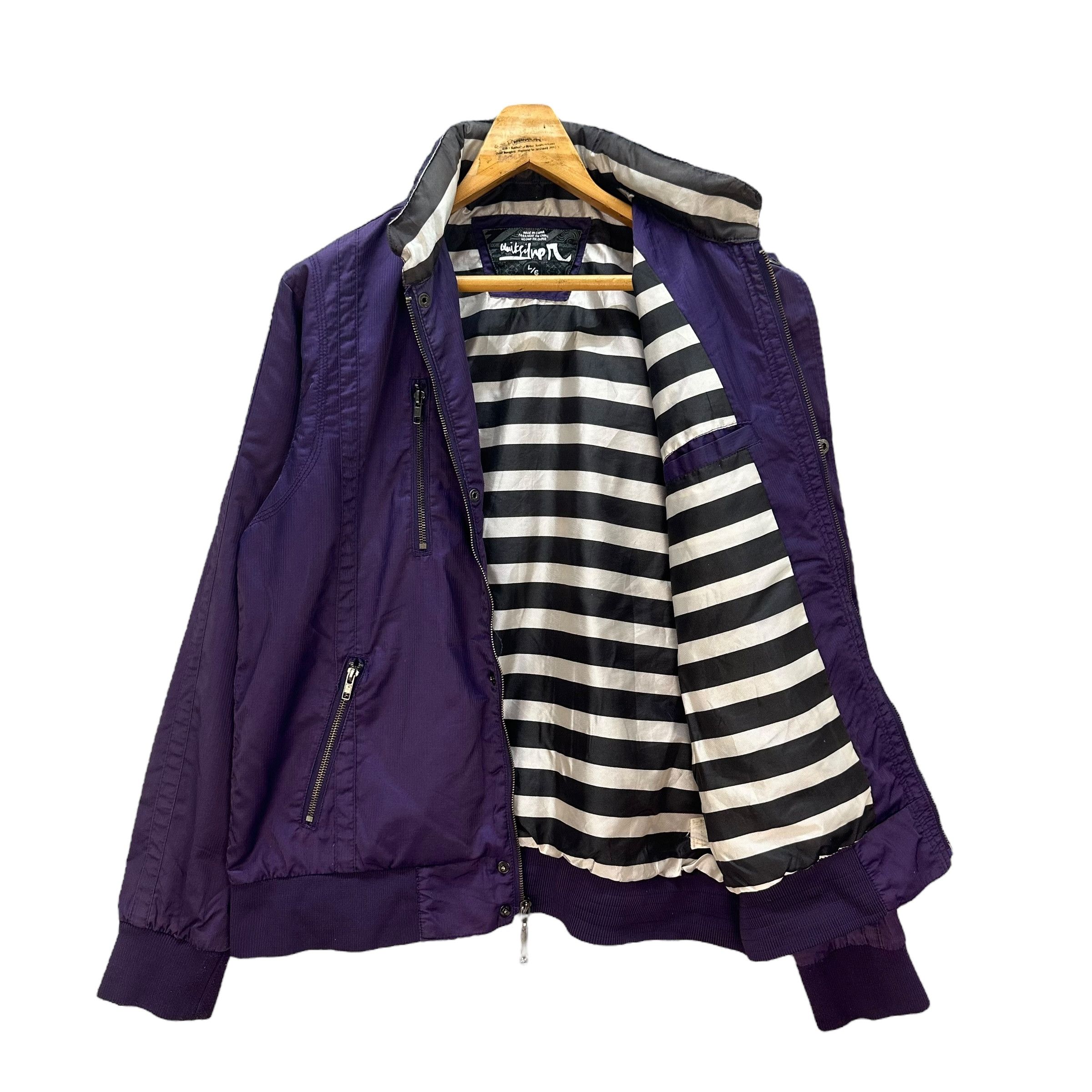 Quiksilver QUIKSILVER HOODED PURPLE JACKET #8733-023 Size US L / EU 52-54 / 3 - 9 Thumbnail