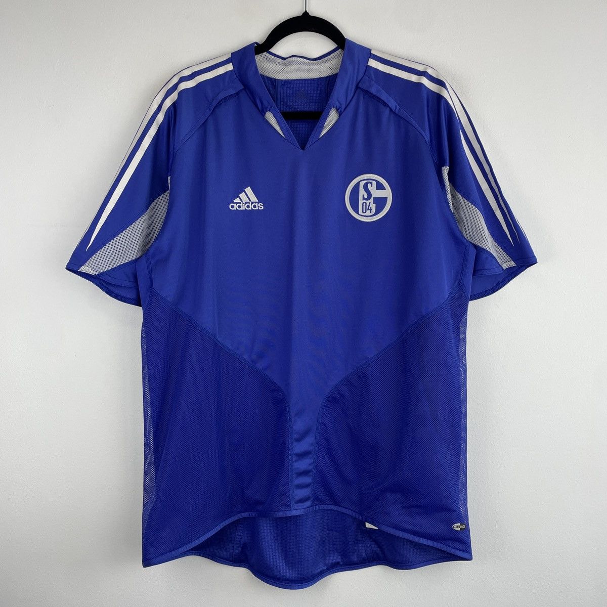 Adidas Vintage Schalke 04 2004/2005 Adidas Home Jersey Shirt Rare Size US XL / EU 56 / 4 - 1 Thumbnail