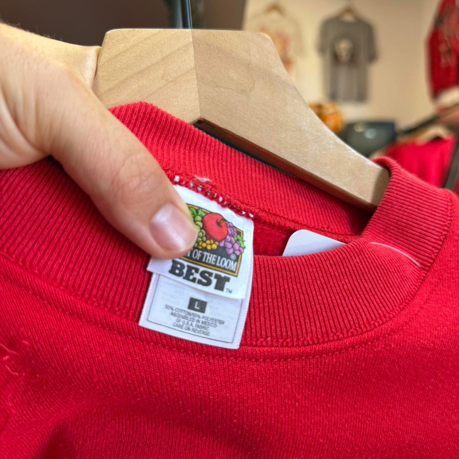 Vintage Vintage 90s Proud to be From Nebraska Crewneck Size US L / EU 52-54 / 3 - 7 Thumbnail