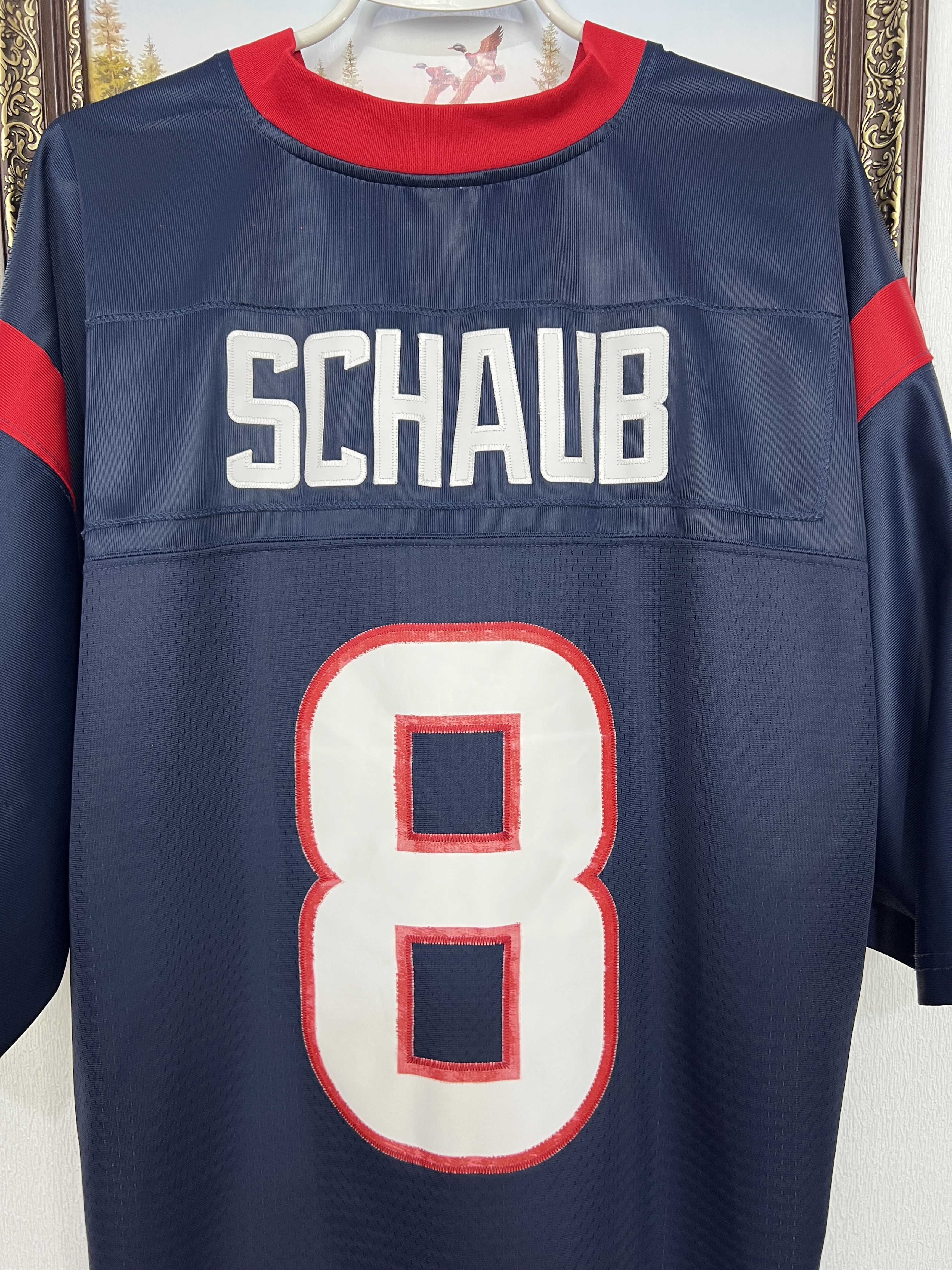 Reebok Houston Texans Matt Schaub #8 NFL Reebok Jersey Mens Shirt Size US XL / EU 56 / 4 - 14 Thumbnail