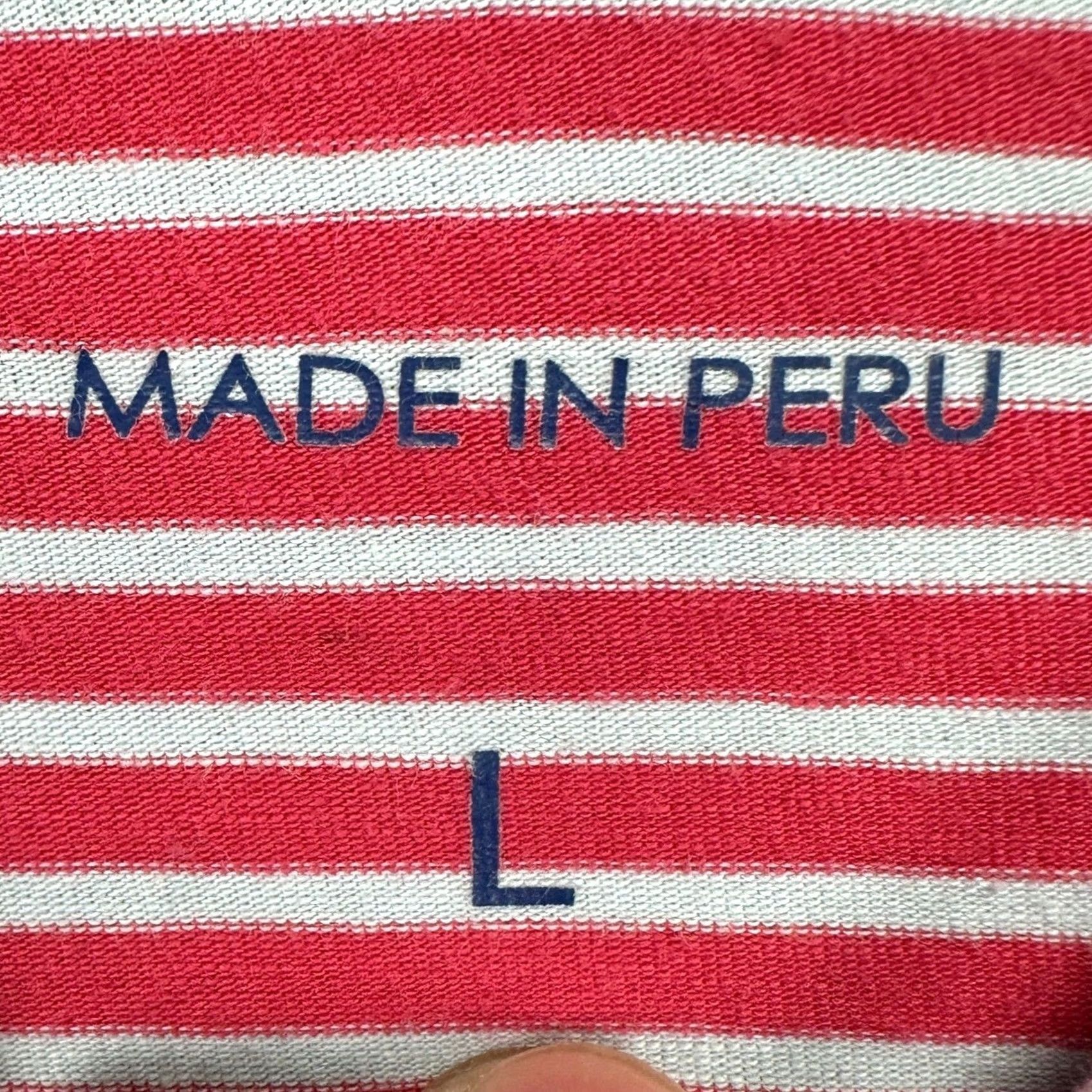 Vintage VINTAGE B. Draddy Mens Golf Polo Shirt Red Gray Stripe Short Sleeve Rugby Stretch Size US L / EU 52-54 / 3 - 5 Thumbnail