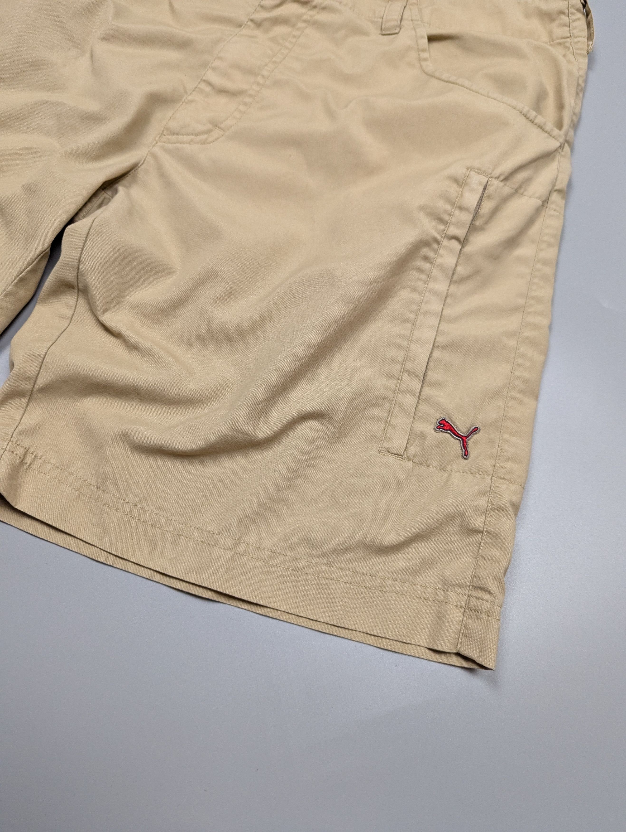 Other PUMA Vintage Men's Light Brown Short Shorts | Size L Size US 34 / EU 50 - 4 Thumbnail
