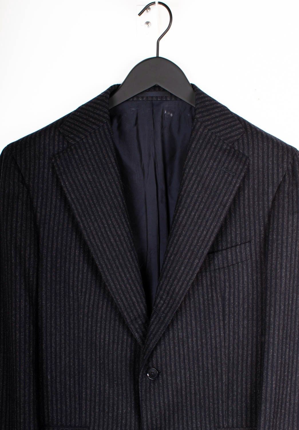 Boglioli Boglioli Men Suit Striped Two Pieces Blazer Pants Size 52/L Size 52R - 2 Thumbnail
