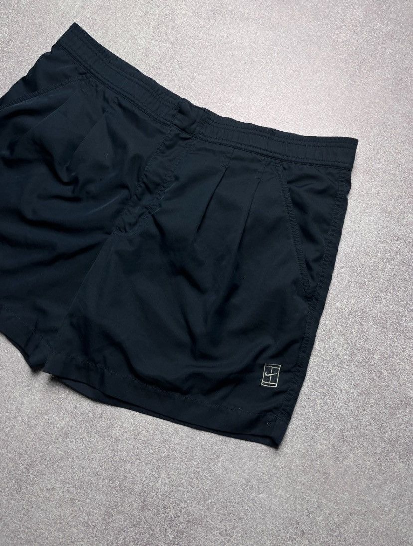 Nike × Vintage Vintage Nike Court Federer Tenis Shorts Y2K S Size US 31 - 2 Thumbnail