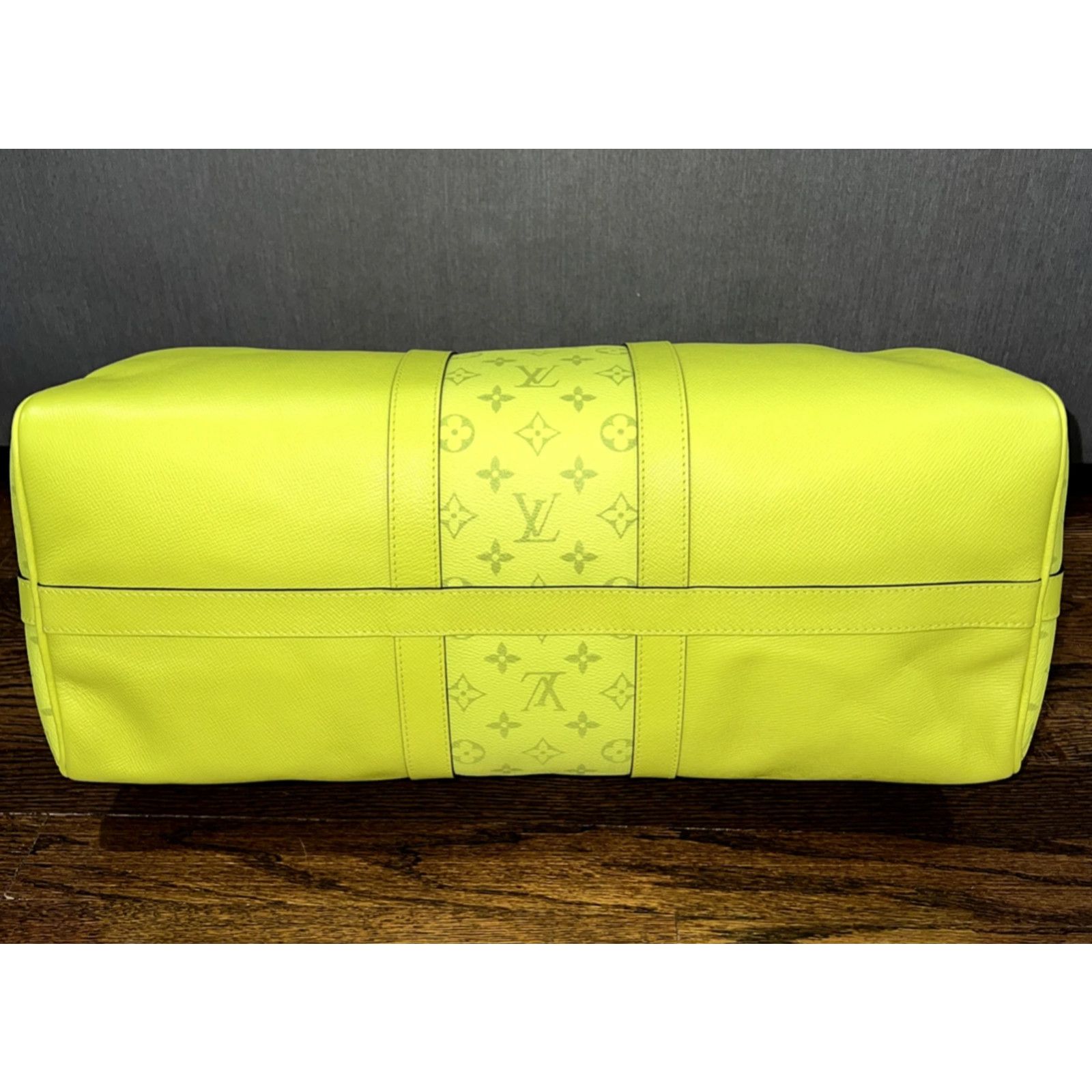 Louis Vuitton Louis Vuitton Keepall Bandouliere Taigarama Taiga Travel Bag Size ONE SIZE - 11 Thumbnail