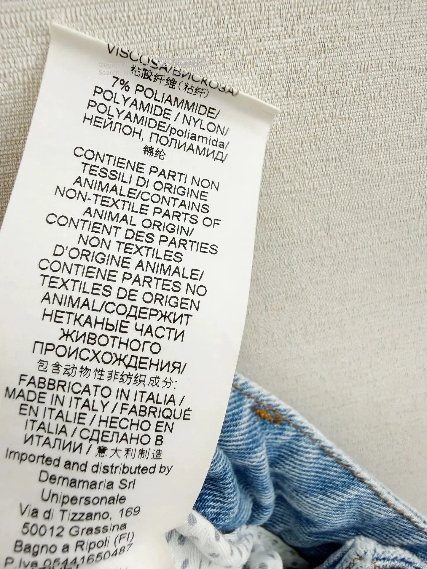 Ermanno Scervino 44 Jeans in Blue, Men's (Size 28) — image 6 of 6