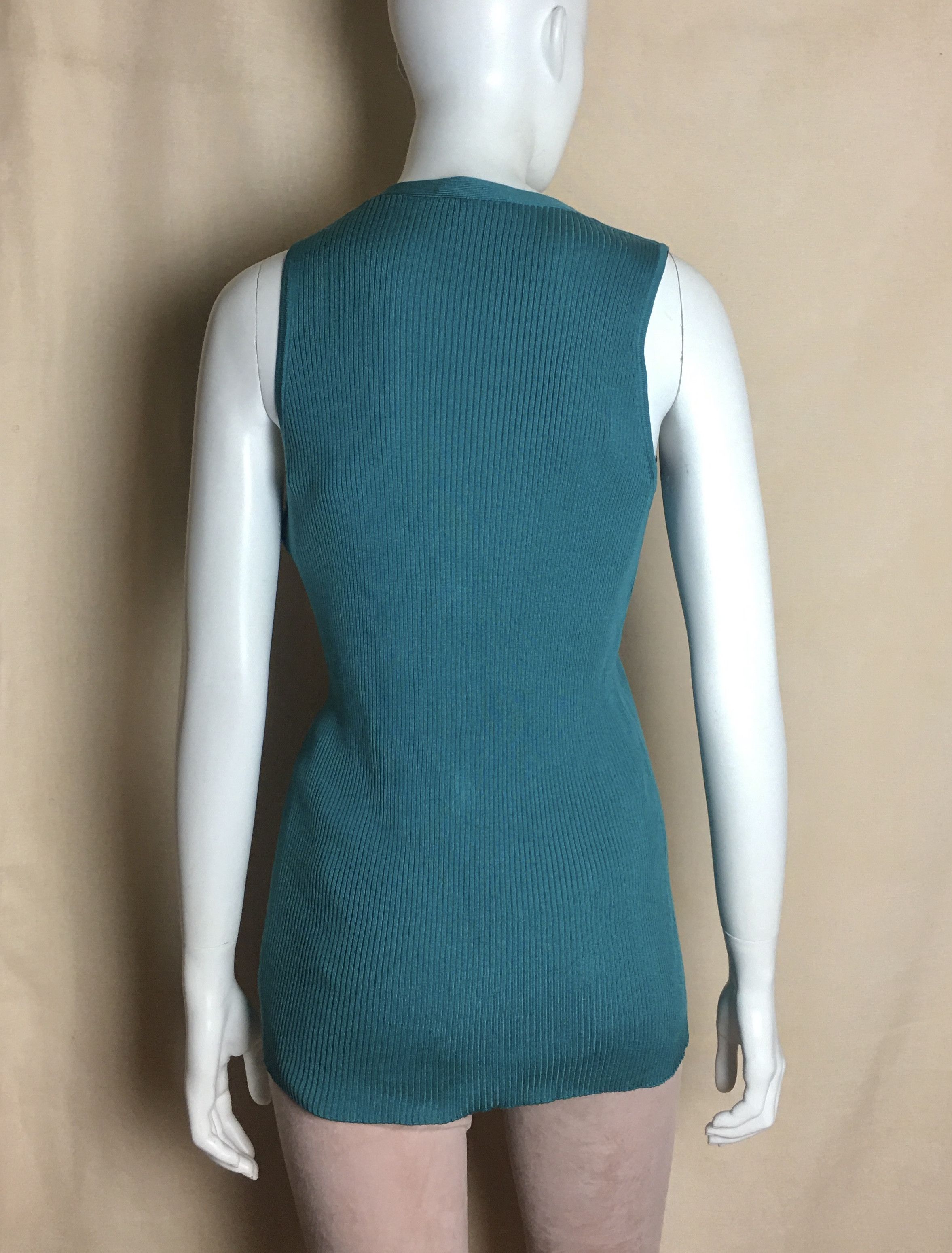 Loro Piana Loro Piana Jade Green Silk Cardigan Set 2 pieces Size M / US 6-8 / IT 42-44 - 8 Thumbnail