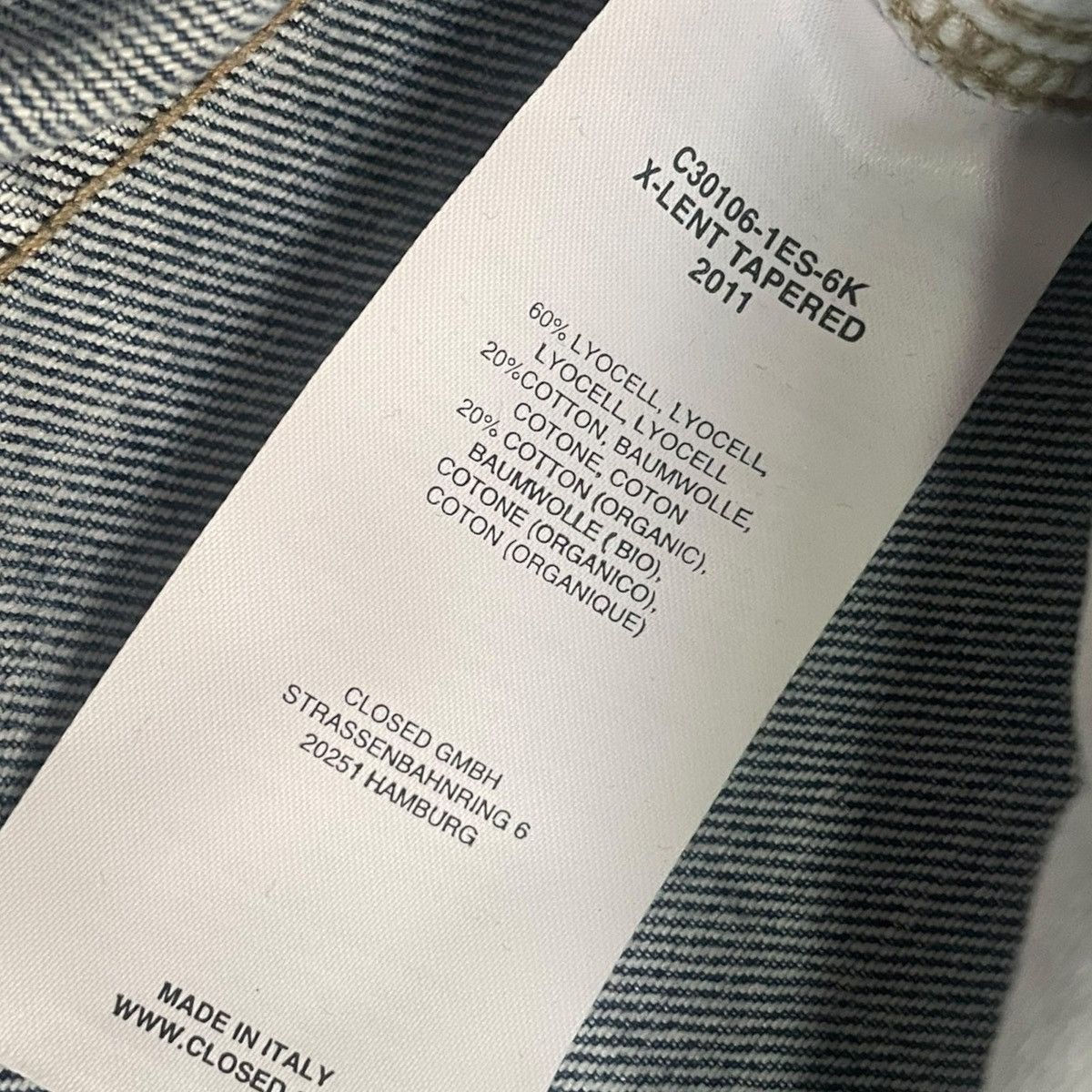 CLOSED Jeans Closed X-Lent Tapered size IT 44-US 30 Size US 30 / EU 46 - 10 Thumbnail