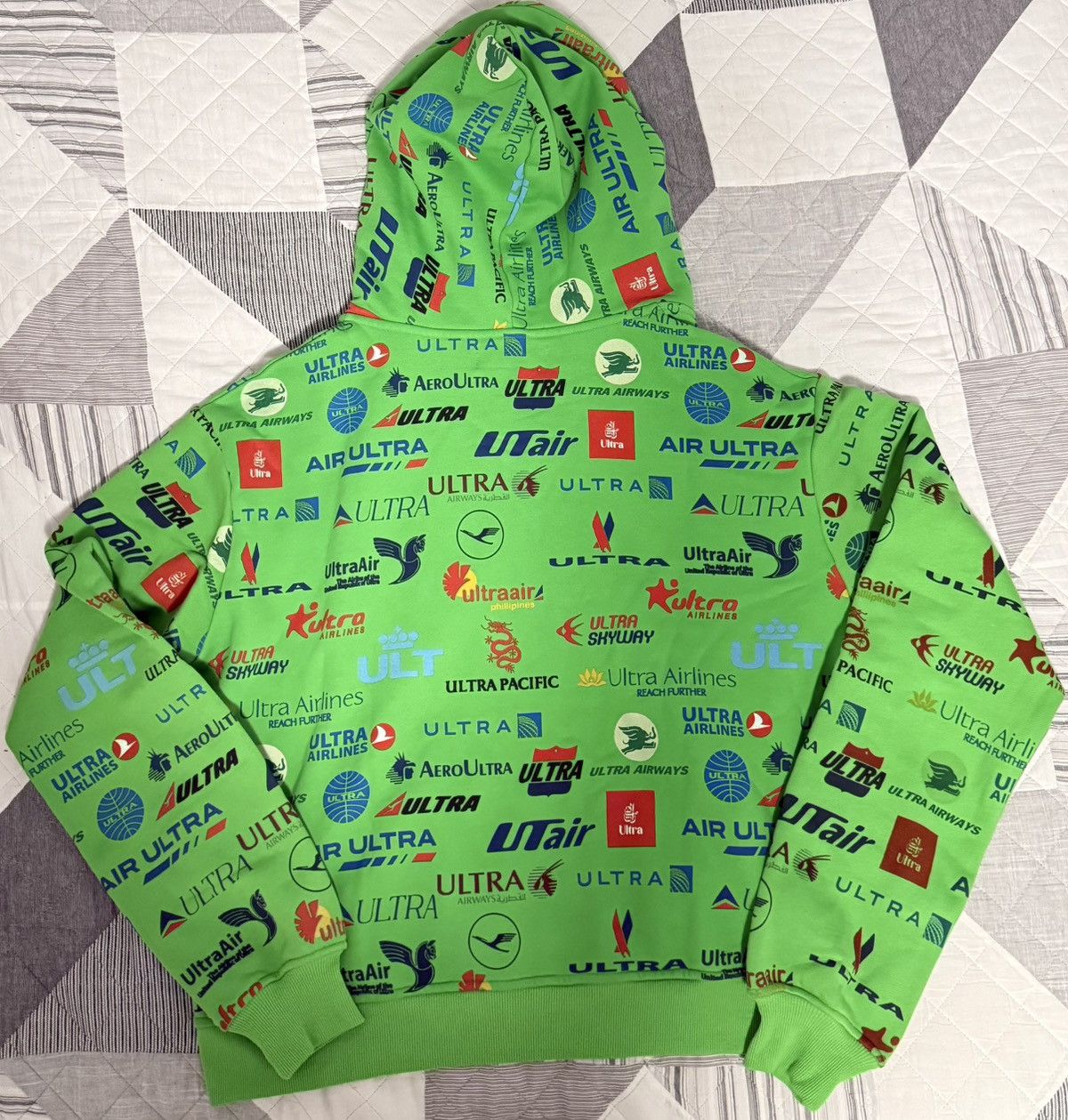 Other Ultra Air Green Hoodie Size US XL / EU 56 / 4 - 2 Thumbnail