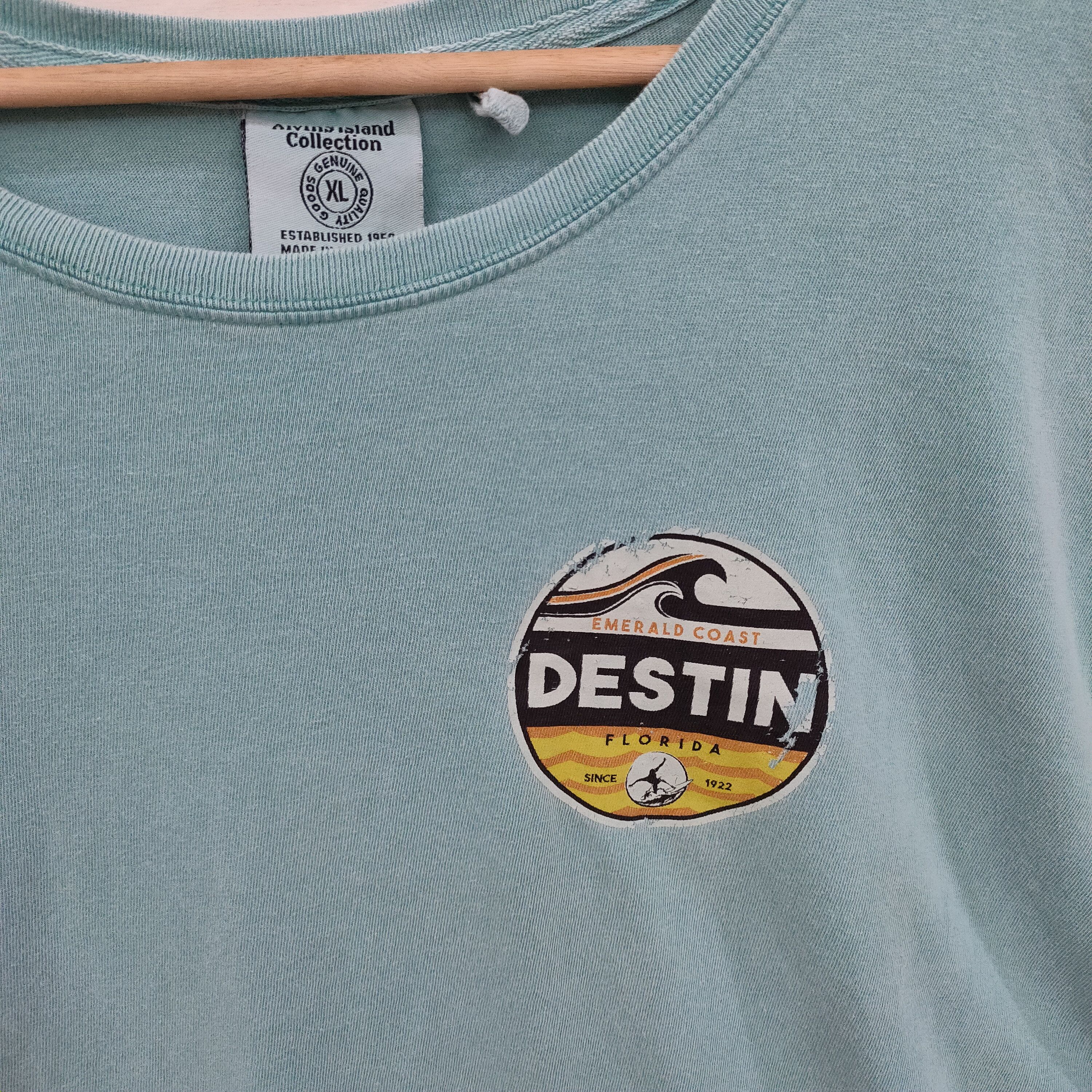 Vintage × destin 90s Destin Florida Tee Vintage Emerald Coast T-shirt Size XL Size US XL / EU 56 / 4 - 6 Thumbnail