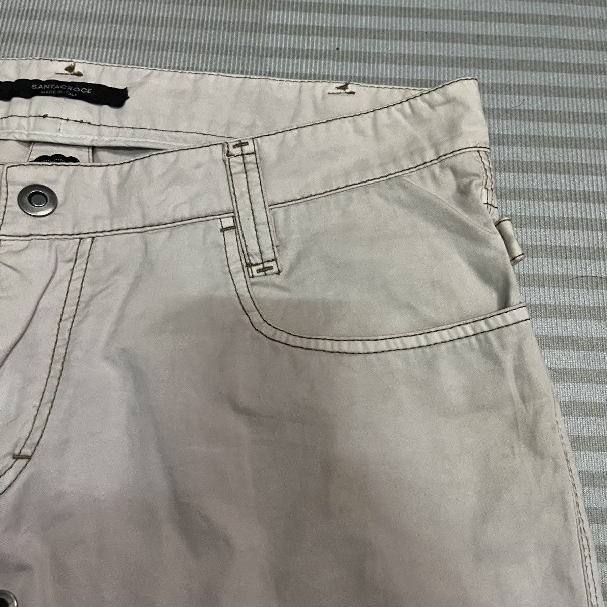 Santacroce Vintage Santacroce Snap Button Pants Made in Italy 35x40 Size US 35 - 11 Thumbnail