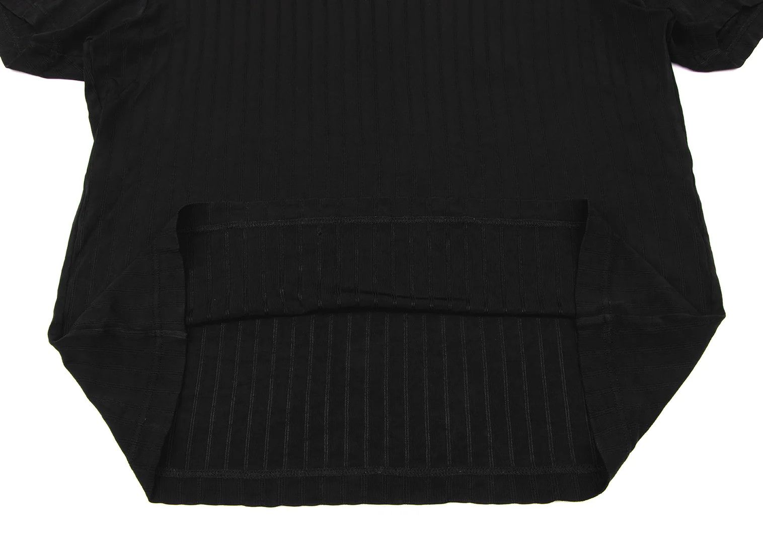 Issey Miyake Striped T-Shirt in Black, Size F Size US M / EU 48-50 / 2 - 6 Thumbnail