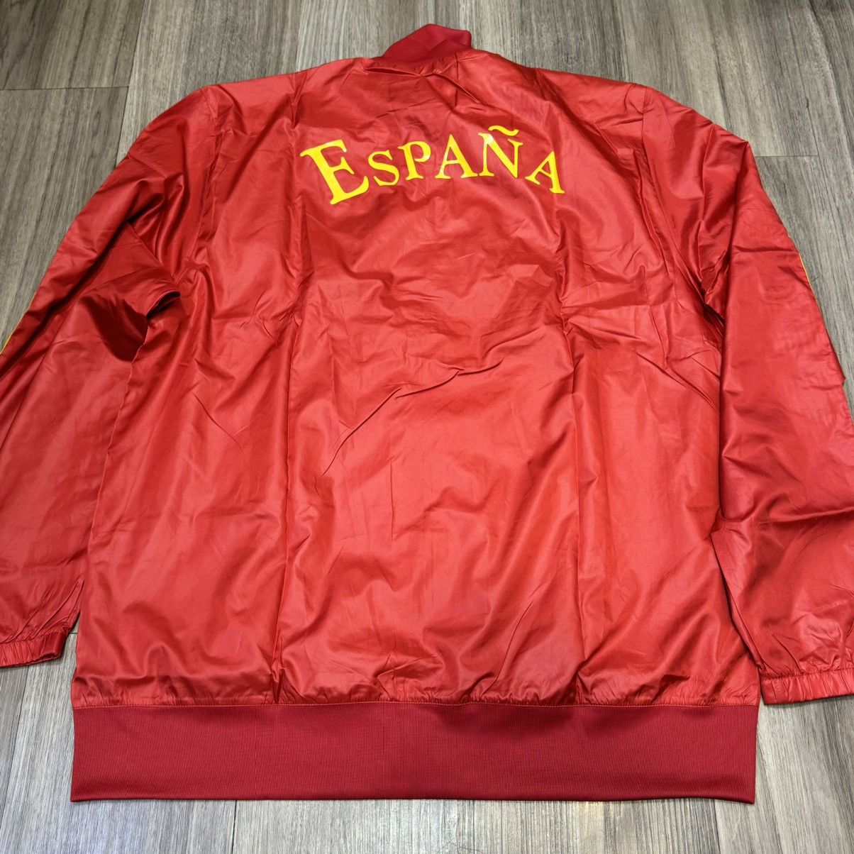 Adidas Spain Euro2012 adidas light jacket (bnwt) Size US L / EU 52-54 / 3 - 2 Thumbnail