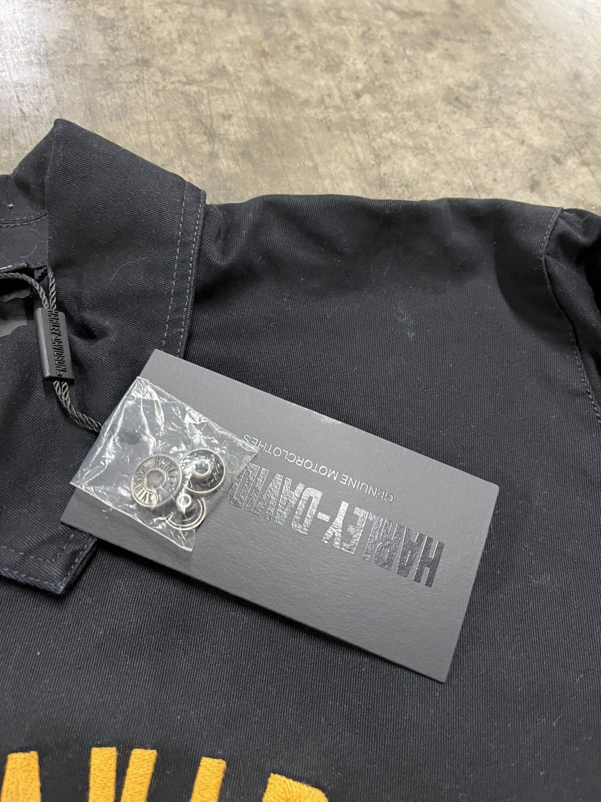 Harley Davidson × Vintage Harley Davidson jacket zip up cropped fit rare hype biker Size US XL / EU 56 / 4 - 6 Thumbnail