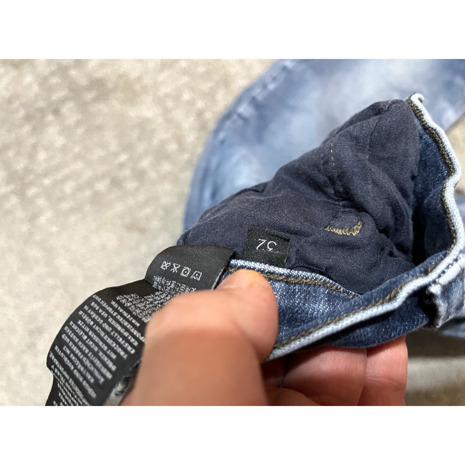 J Brand J Brand Jeans Men 32 Inseam Blue Skinny Fit 32" Mick Ankle Size US 32 / EU 48 - 6 Thumbnail