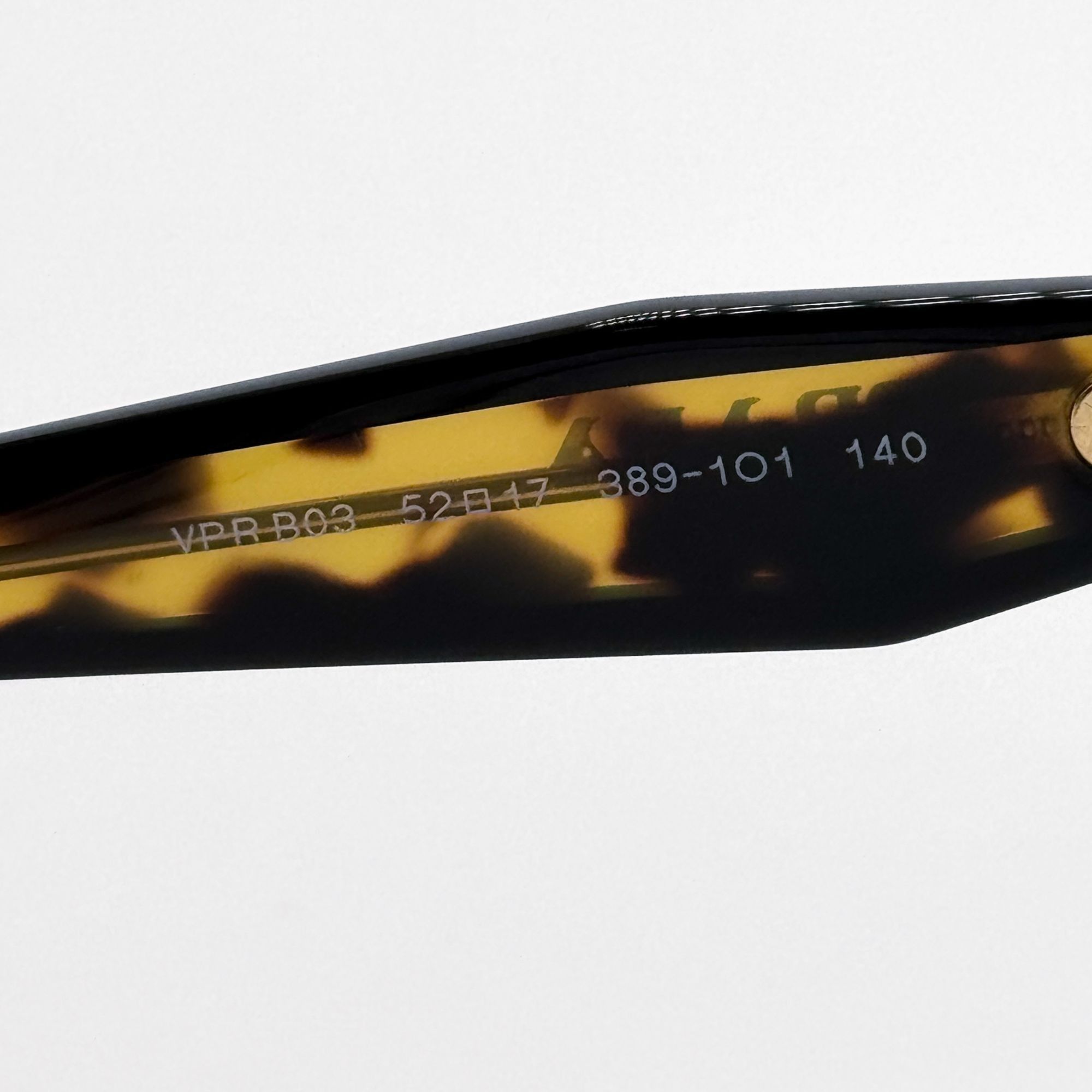 Prada NEW PRADA EYEGLASSES PRB03V 3891O1 BLACK HAVANA WOMEN PR B03 Size ONE SIZE - 8 Thumbnail