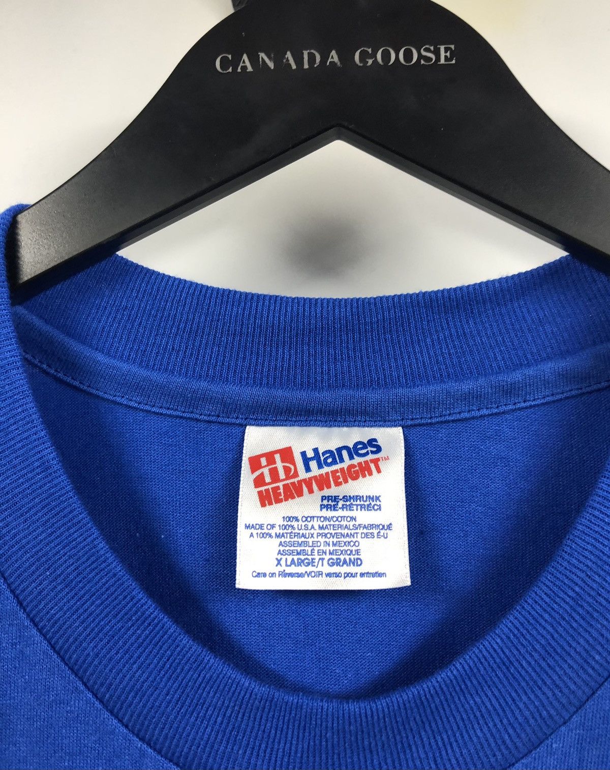 Hanes Shadowhawk Image Comic Character Blue Vintage 1993 T-Shirt Size US XL / EU 56 / 4 - 3 Thumbnail