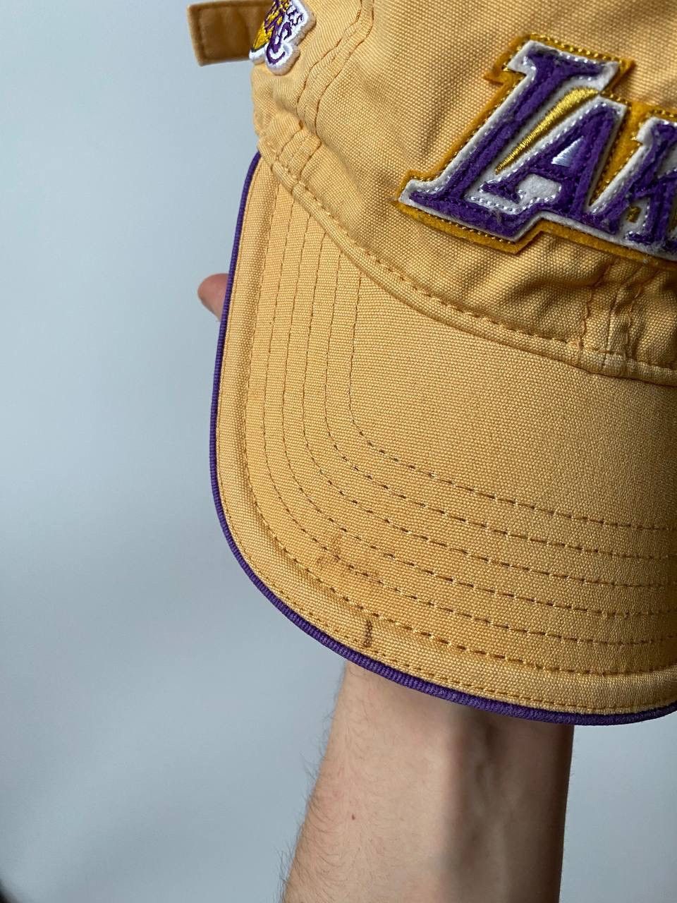 NBA Vintage New Era L.A Lakers NBA cap OS Size ONE SIZE - 5 Thumbnail