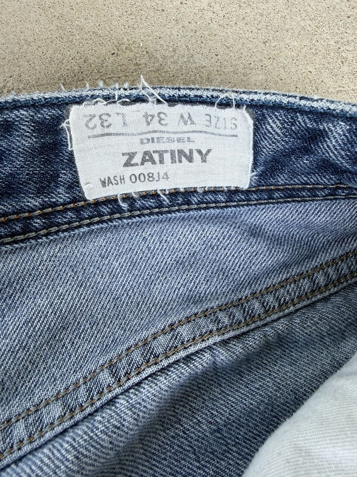 Diesel Diesel Zatiny Bootcut Denim Jeans Size US 34 / EU 50 - 5 Thumbnail