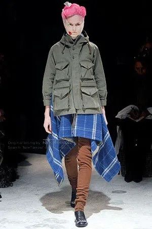 Comme des Garcons Comme Des Garcons Mixed-material patchwork long coat Size S / US 4 / IT 40 - 5 Thumbnail