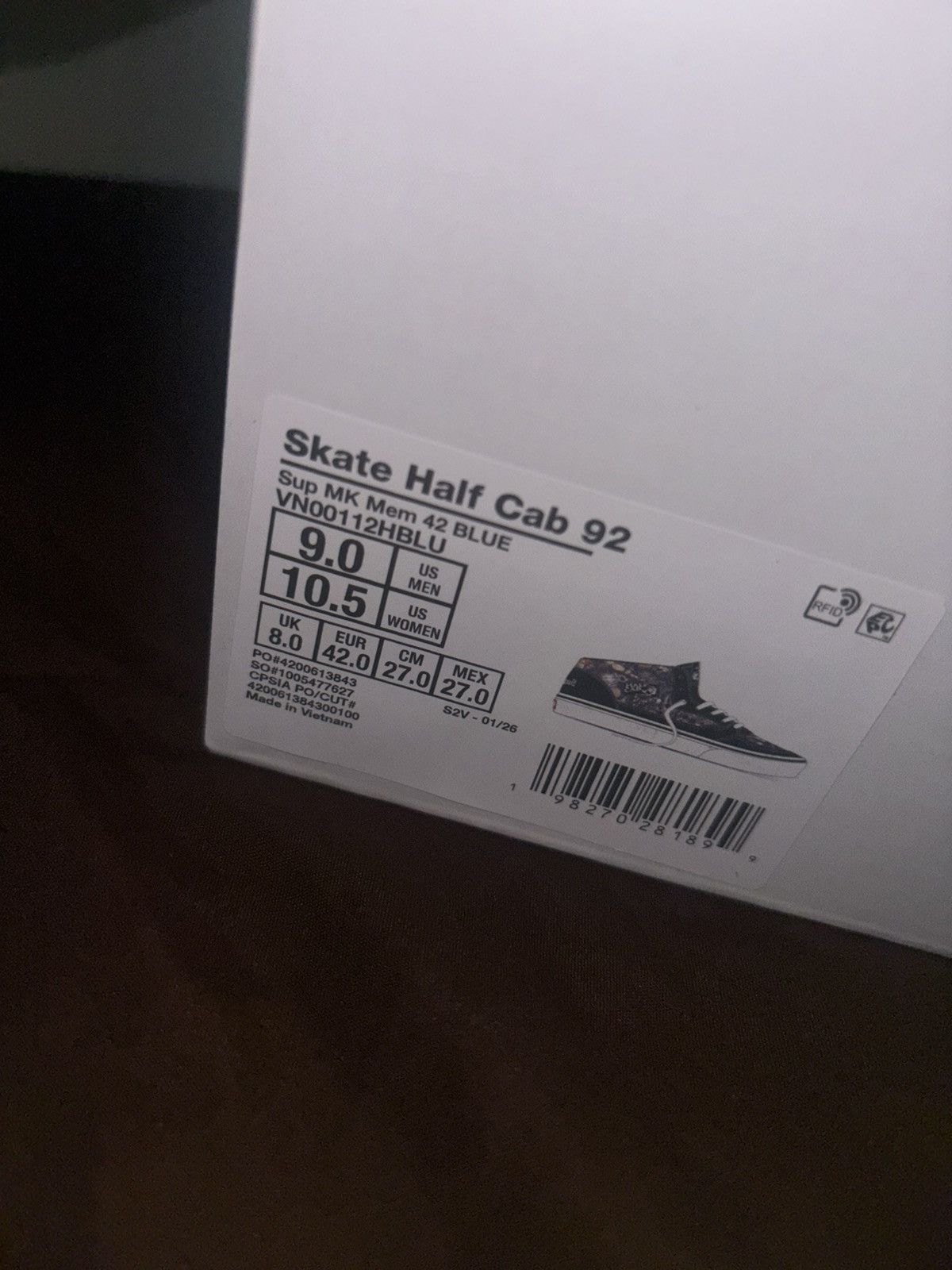 Supreme × Vans Supreme half cab Size US 9 / EU 42 - 6 Thumbnail