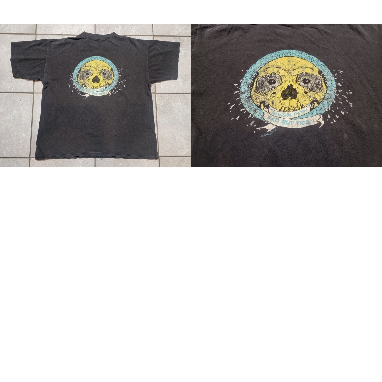Vintage VINTAGE 1991' METALLICA ROCK HEAVY METAL BAND TOUR T-SHIRT XLARGE Size US XL / EU 56 / 4 - 8 Thumbnail