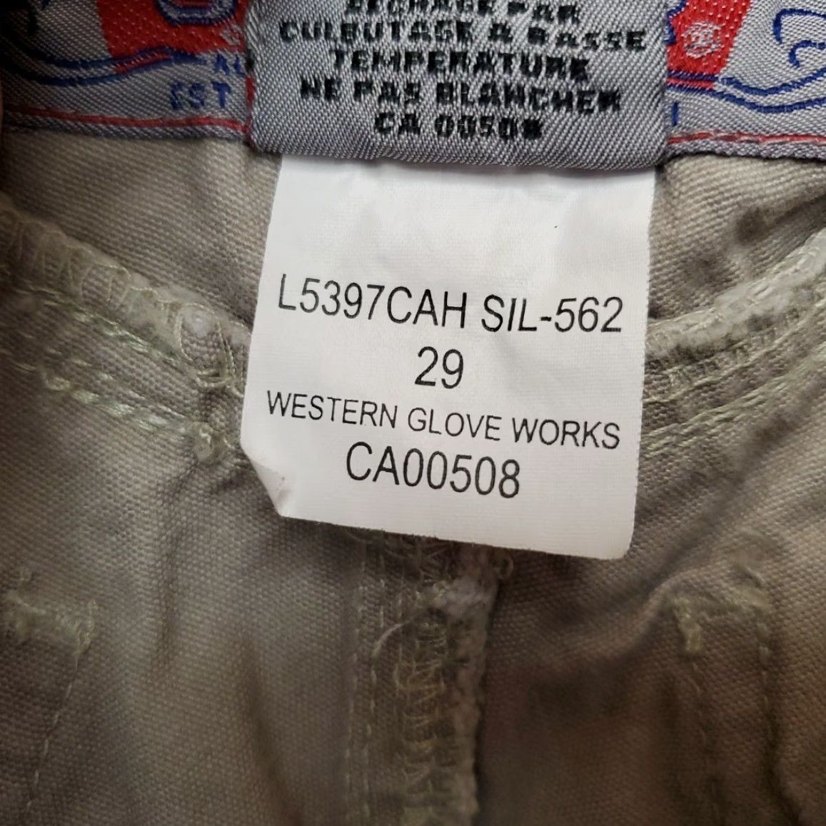 Silver Jeans Co. Silver Jeans Shorts Womens 29 Cargo Pocket 100% Cotton Canvas Beige Exterior Casual Outdoor Jeans Shorts Womens 29 Mens? Size 29" - 4 Thumbnail