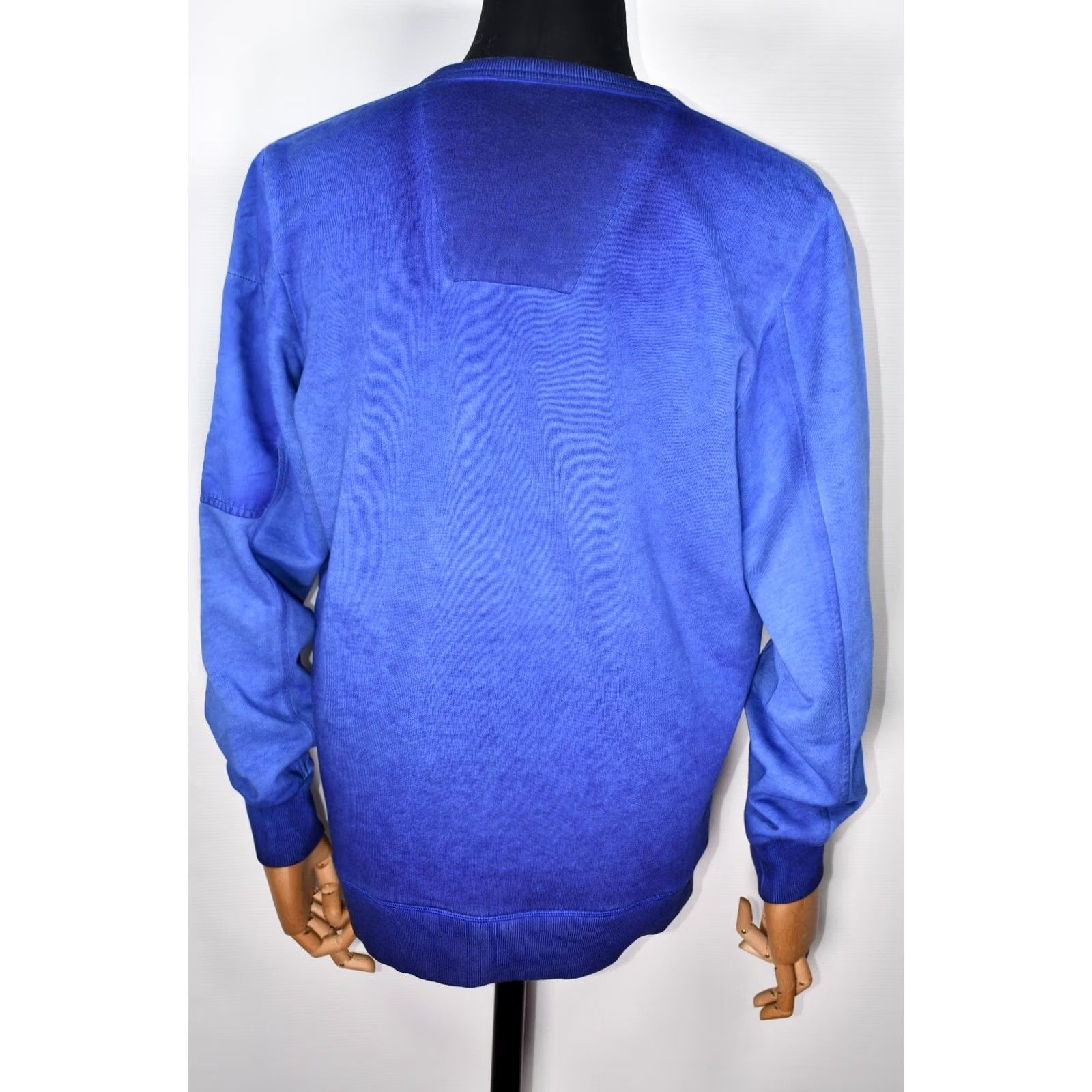 G-Star G-Star RAW Batt R SW L/S Sweatshirt Mens XL Blue Pattern: Solid Size US L / EU 52-54 / 3 - 7 Thumbnail
