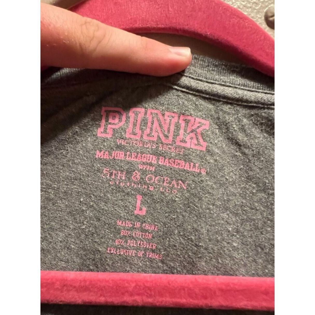 Pink PINK By Victorias Secret Minnesota Twins Baseball Shirt Size Size L / US 10 / IT 46 - 4 Thumbnail