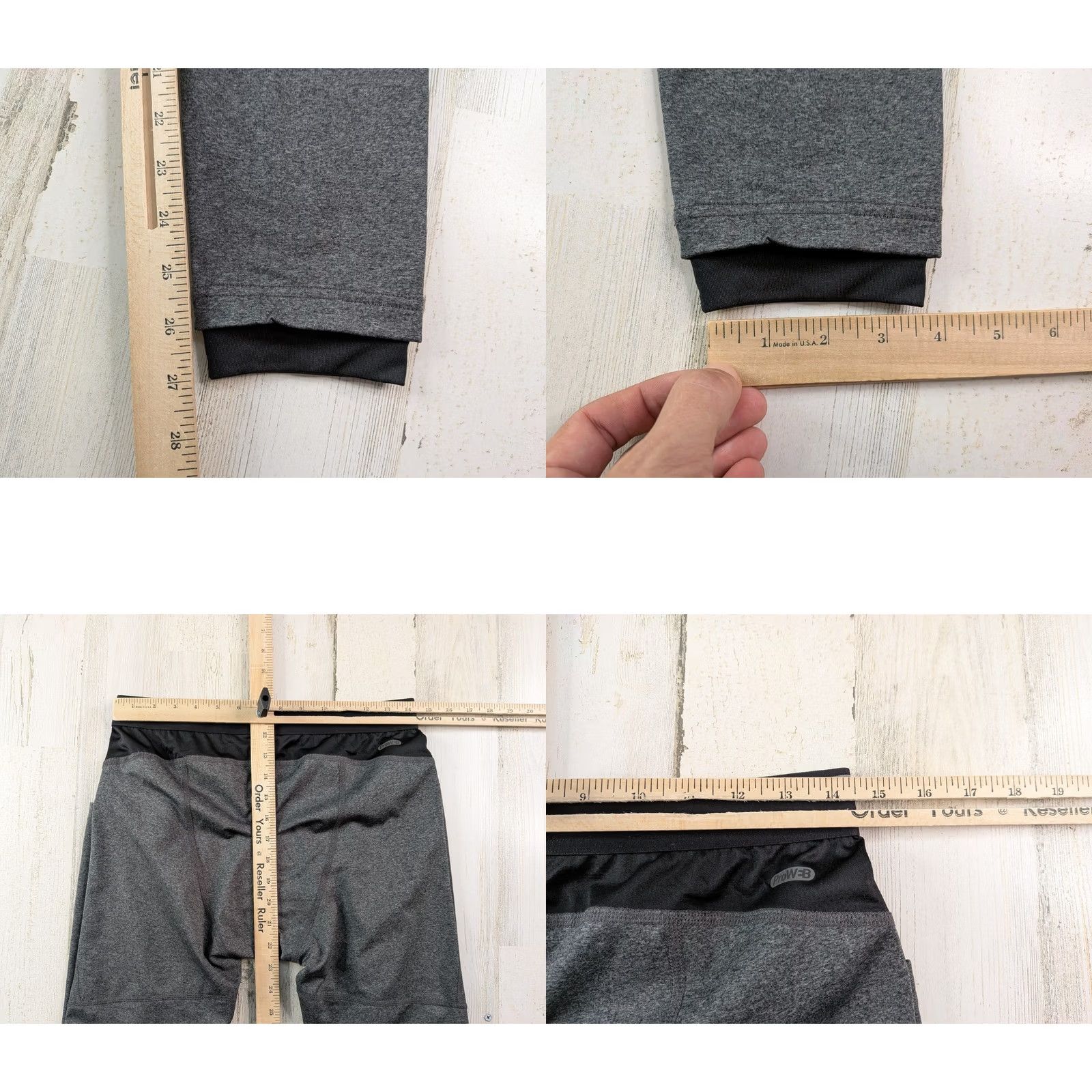 Spyder Spyder Pants Mens Medium Gray ProWeb Brushed Compression Tights Leggings Size US 31 - 9 Thumbnail