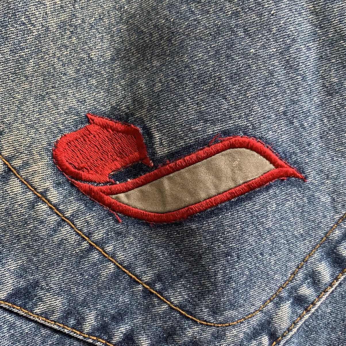 JNCO Y2K JNCO handy Man Big Pocket Reflective Baggy Denim Pants Size US 36 / EU 52 - 16 Thumbnail