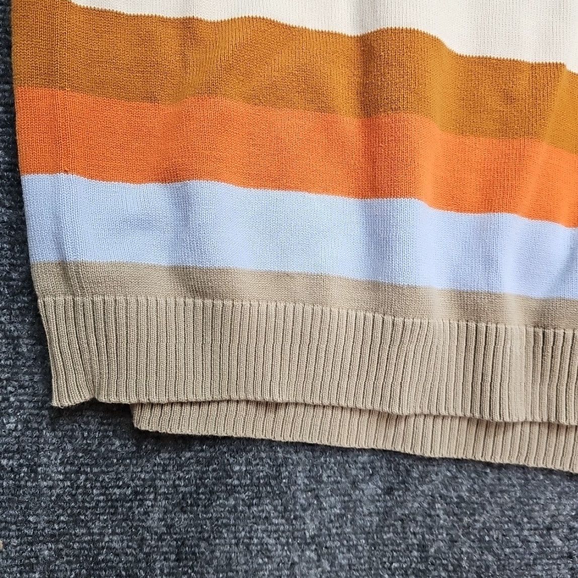 Enyce VINTAGE Enyce Striped Knit Sweater Shirt Men 2XL Earth tones Street Ware Retro Shirt Mens 2XL Size US XXL / EU 58 / 5 - 6 Thumbnail