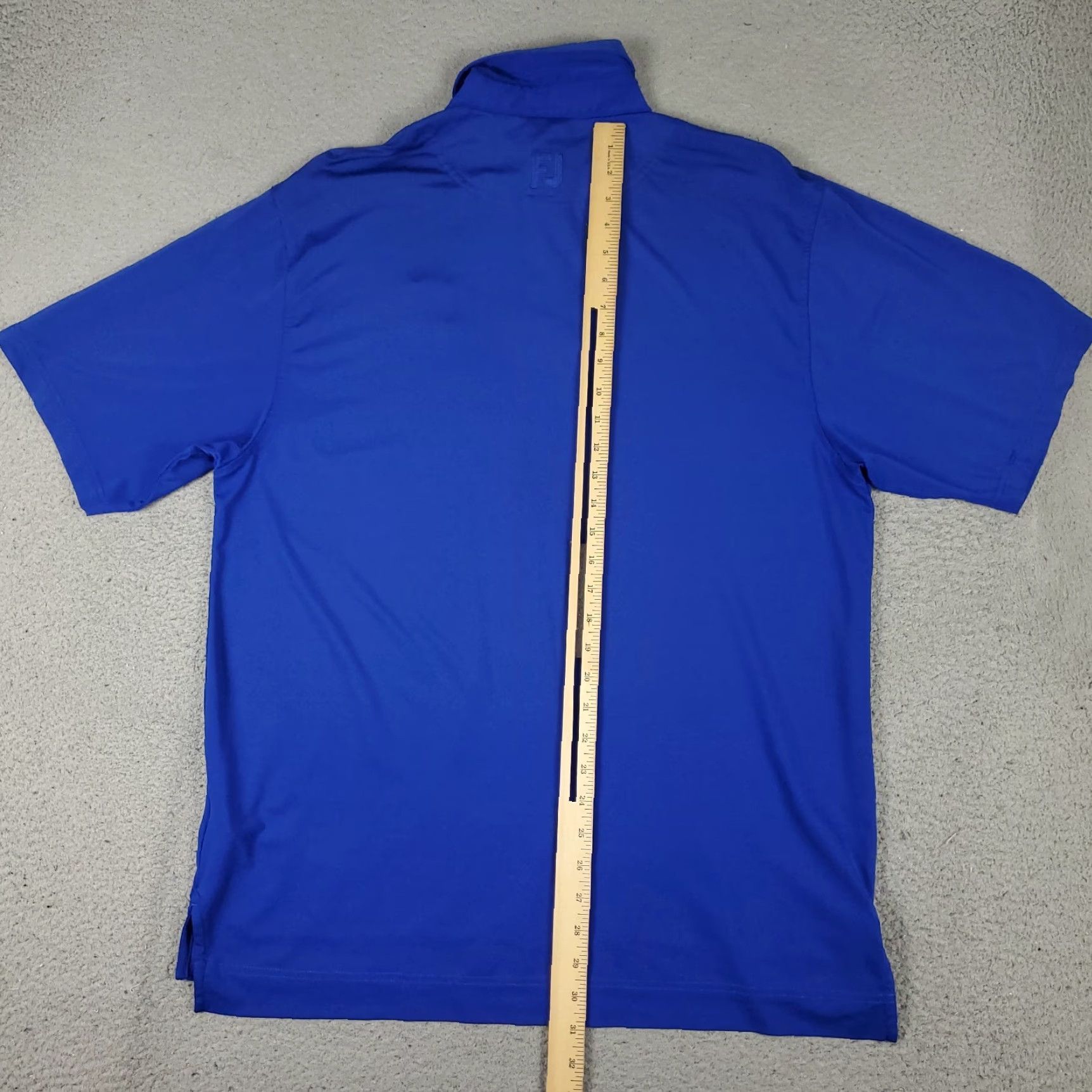 Footjoy FootJoy Polo Shirt Mens M Blue Short Sleeve Golf Shirt Size US M / EU 48-50 / 2 - 4 Thumbnail