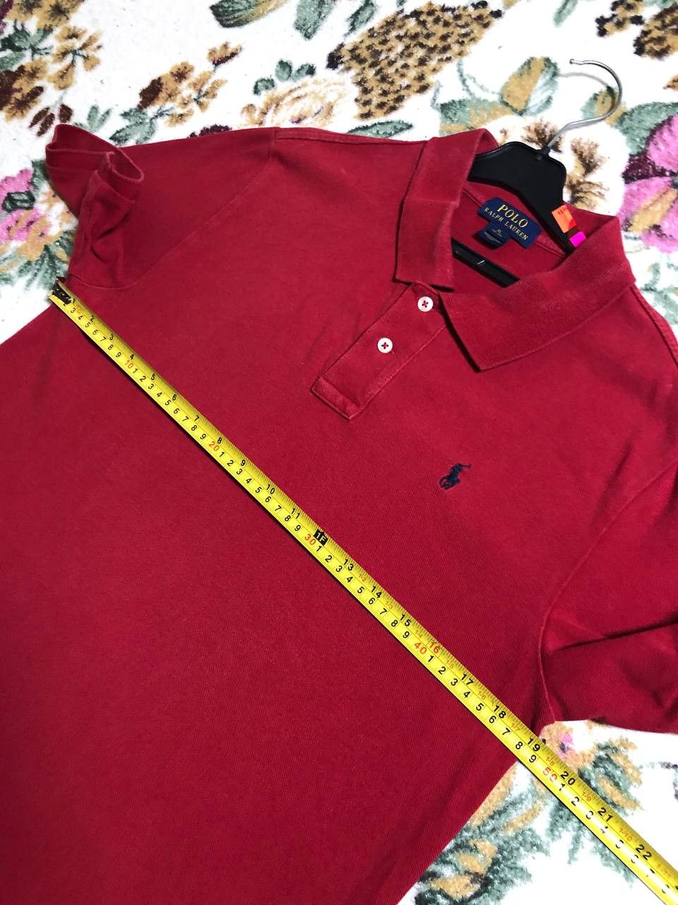 Polo Ralph Lauren Men's Red Ralph Lauren Polo Shirt Size XL(18-20) Size US M / EU 48-50 / 2 - 10 Thumbnail