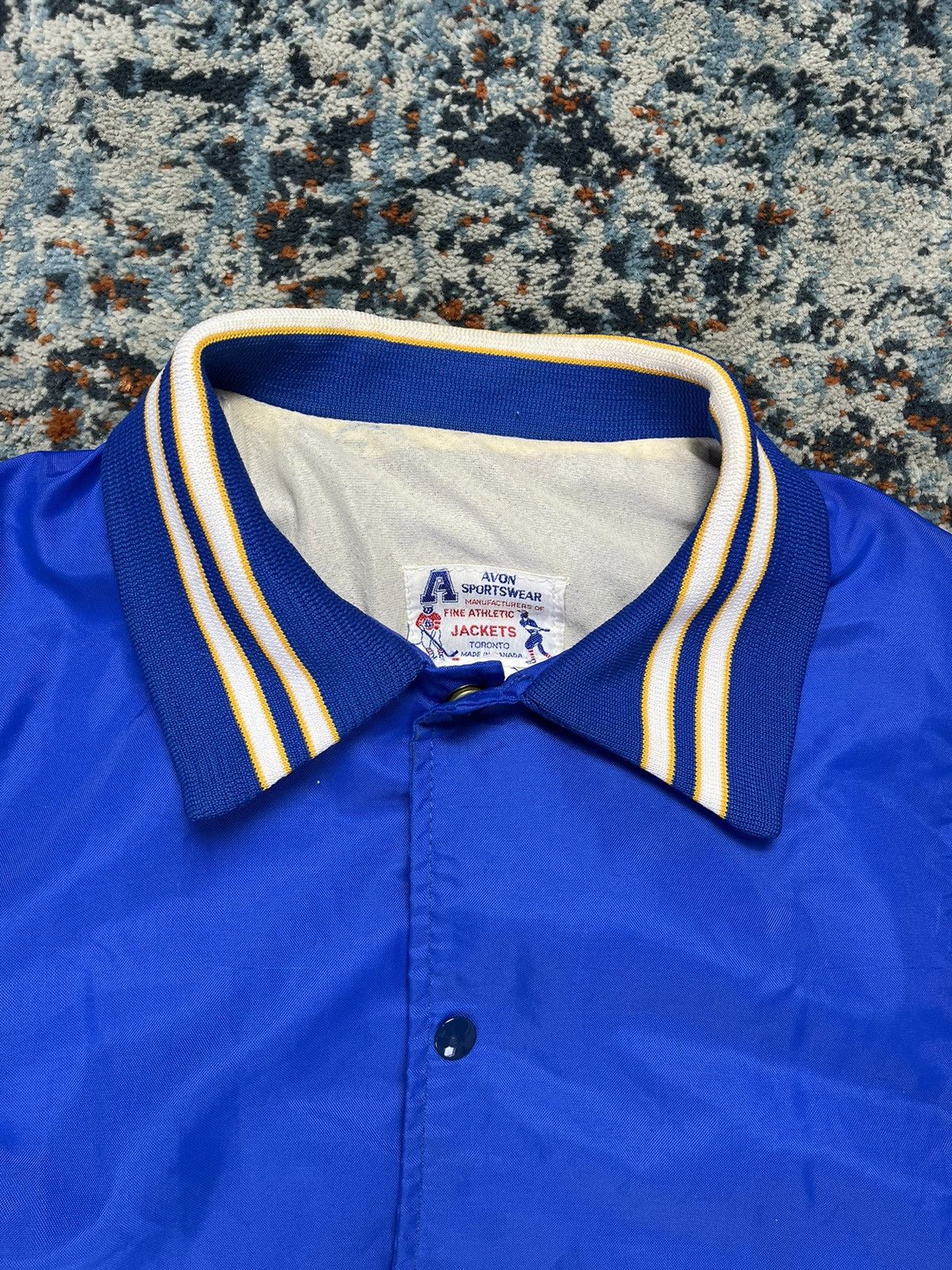 Vintage Vintage 70s Varsity Jacket teddy hedi slimane style boxy fit Size US L / EU 52-54 / 3 - 9 Thumbnail