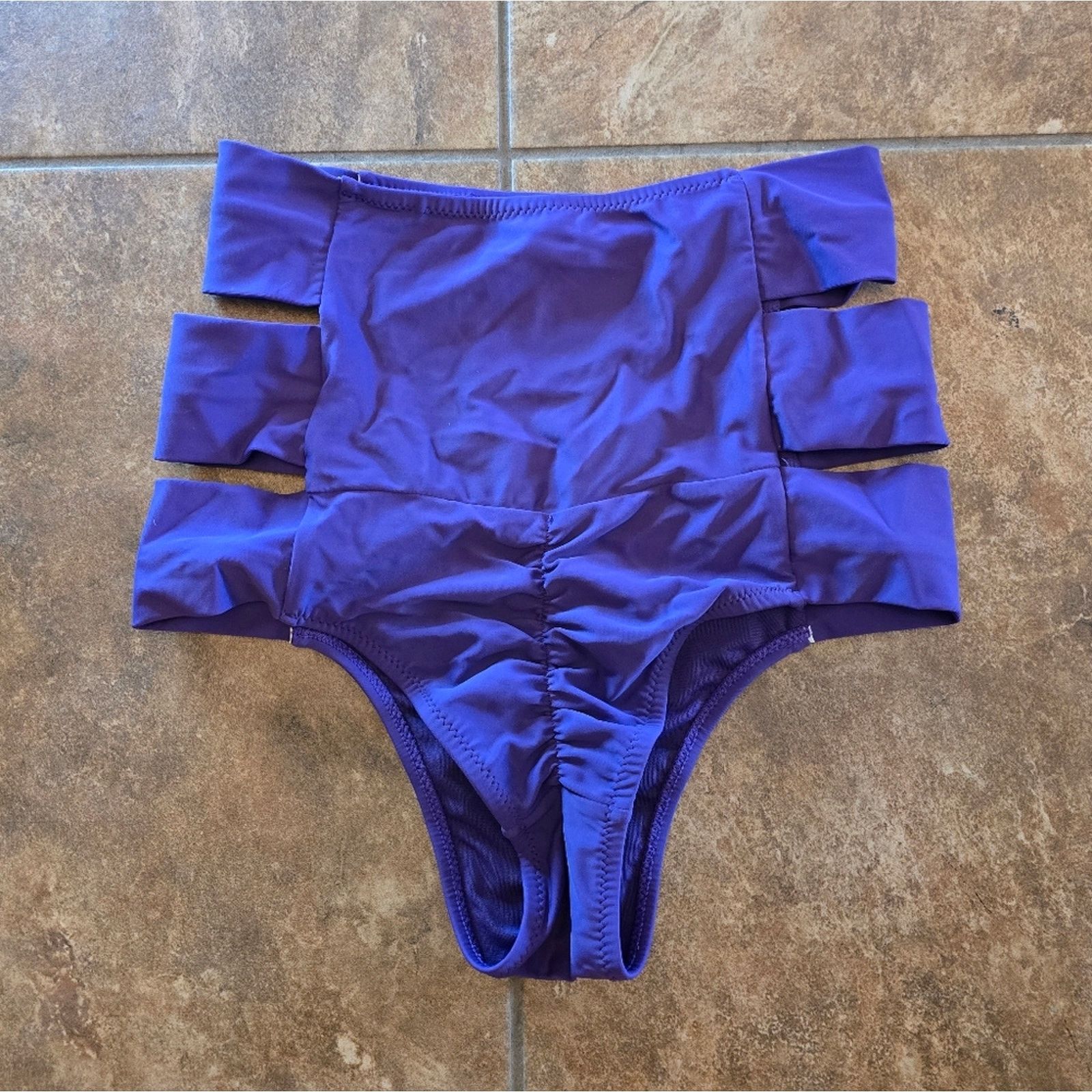 Other Purple Rain | FYS | Hollywood High Waist Bikini Bottoms Size ONE SIZE - 2 Thumbnail