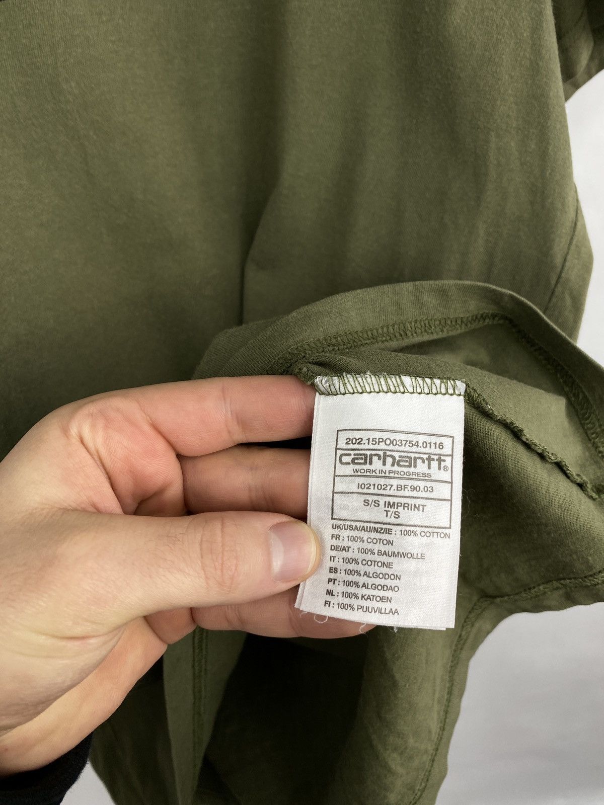 Carhartt 🇺🇸 Carhartt Work in Progress 1989 Military Style T-Shirt Rare Size US M / EU 48-50 / 2 - 7 Thumbnail