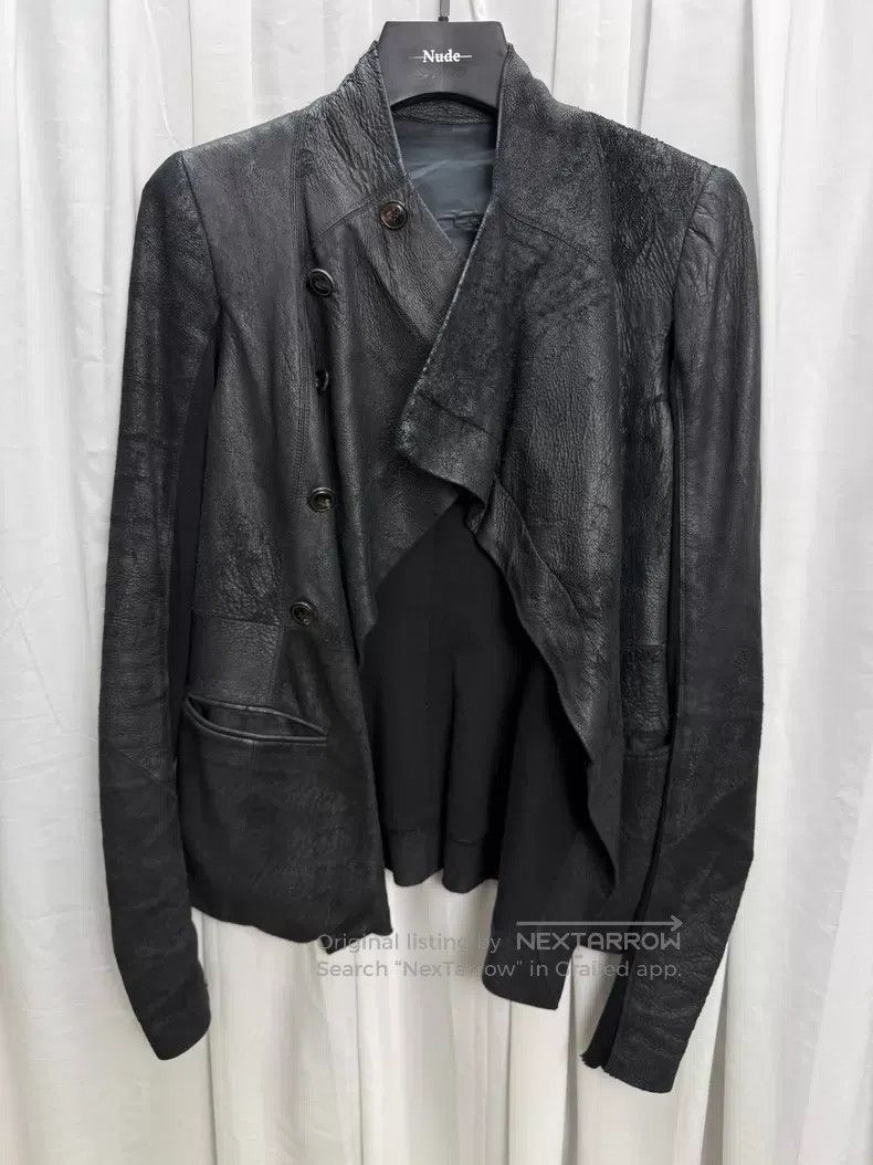 Rick Owens RICK OWENS Suede Destroyed Jacket Size XS / US 0-2 / IT 36-38 - 1 Thumbnail