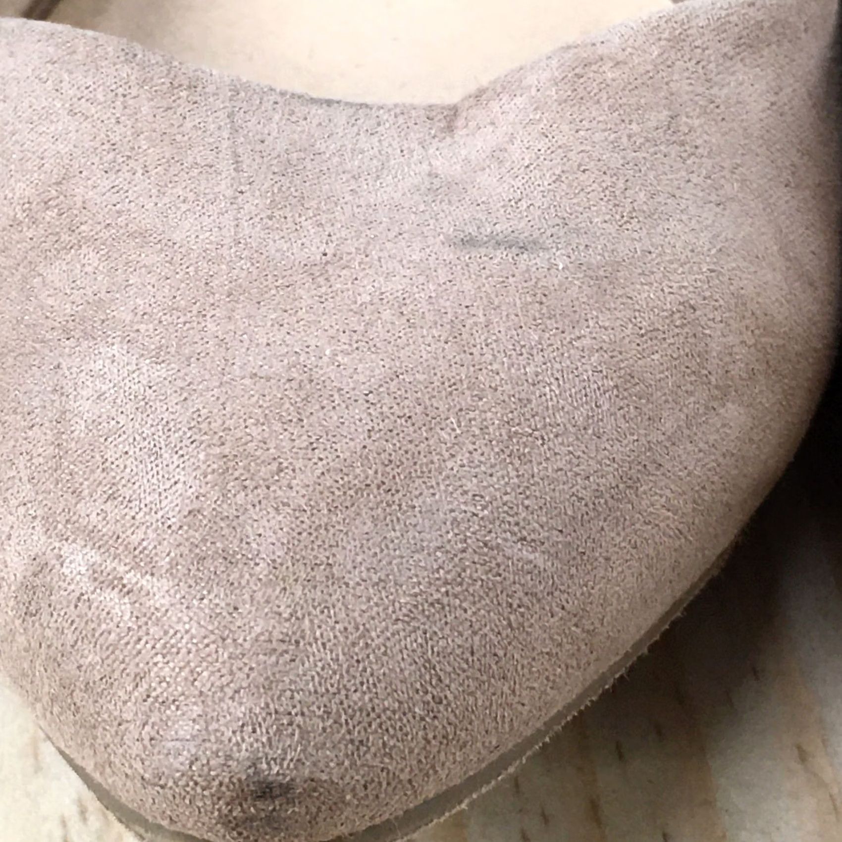 Forever 21 FOREVER 21 Ballet Flat Womens 7.5 Beige Pointed Toe Slip On Casual Comfort Suede Size US 8 / IT 38 - 6 Thumbnail