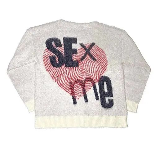 Japanese Brand × Vintage Harajuku V-Neck Knitwear Sweaters Size US L / EU 52-54 / 3 - 3 Thumbnail