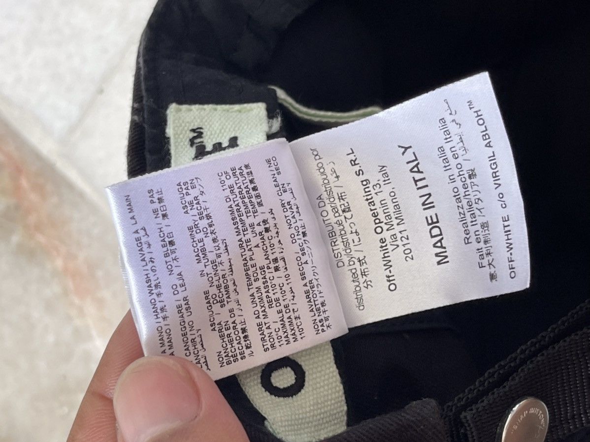 Off-White Off White Cut Off Cap Size ONE SIZE - 13 Thumbnail