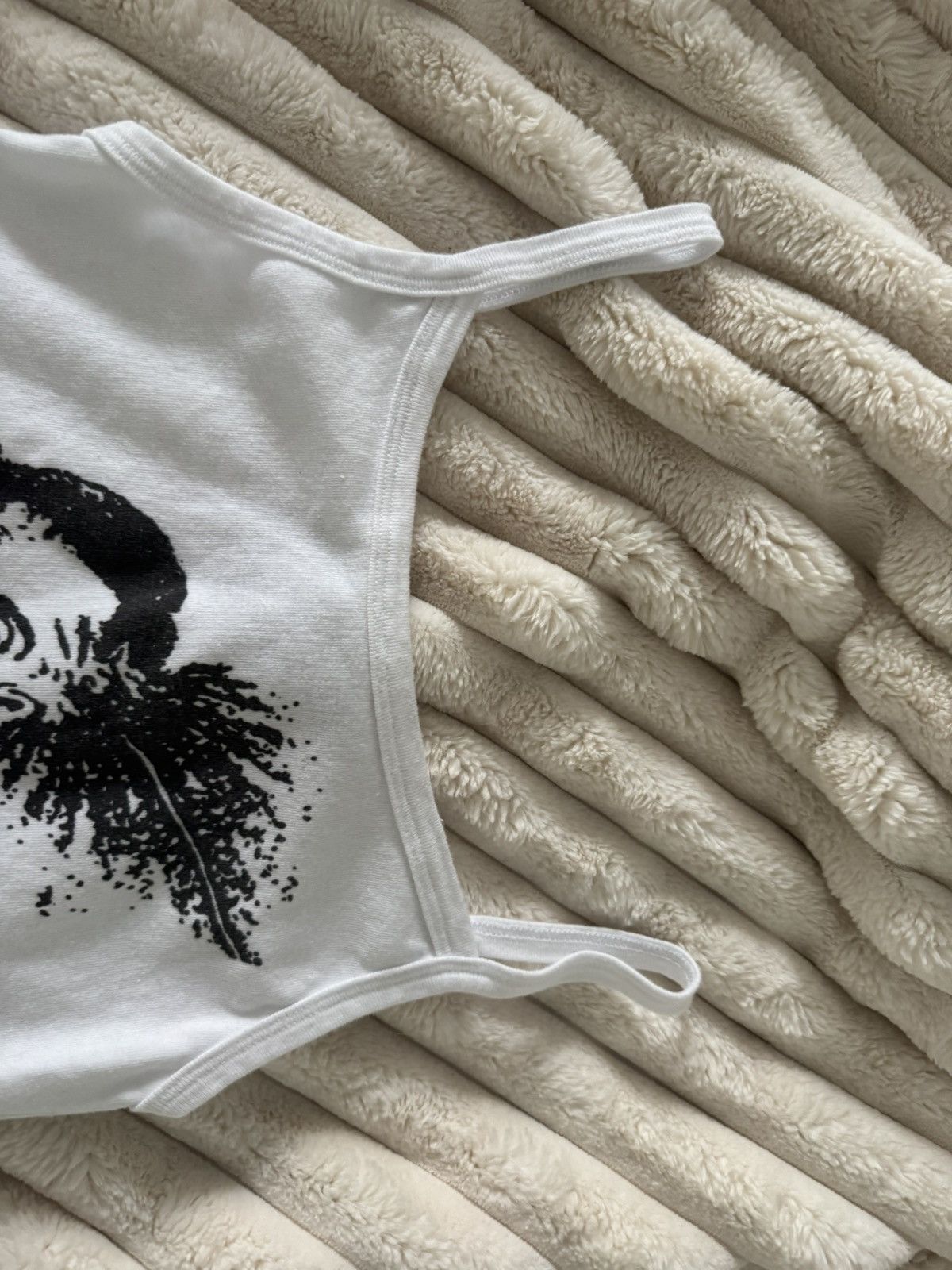 Death Grips × Praying havoc cult NEGLECT tank fuck life living to die shirt crop Size ONE SIZE - 6 Thumbnail